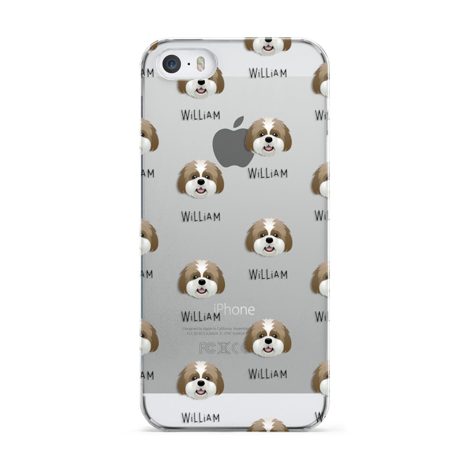 Lhatese Icon with Name Apple iPhone 5 Case