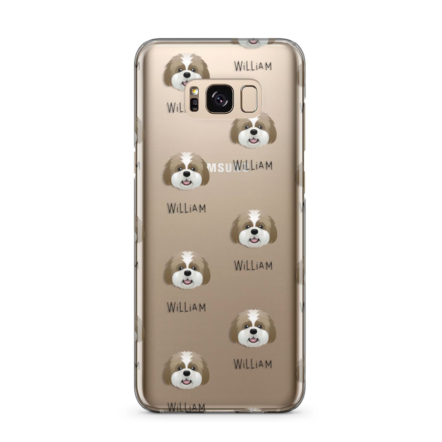 Lhatese Icon with Name Samsung Galaxy S8 Plus Case