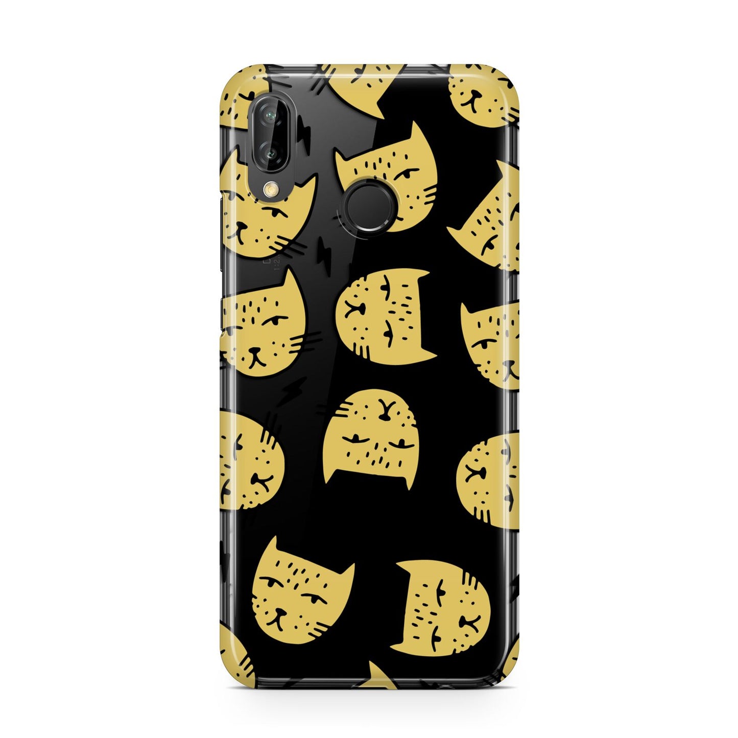 Lightning Cat Face Custom Huawei P20 Lite Phone Case