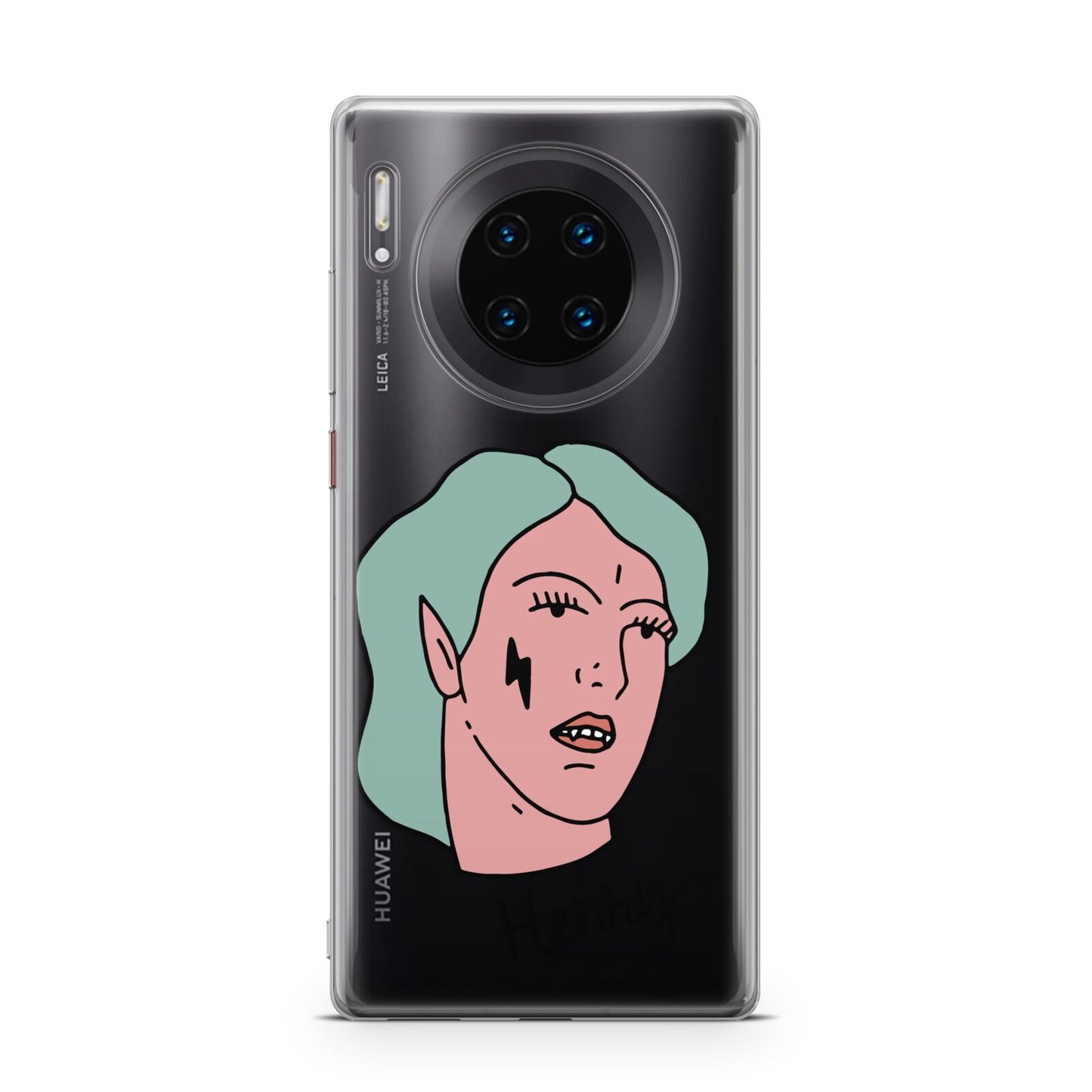 Lightning Fang Face Custom Huawei Mate 30 Pro Phone Case