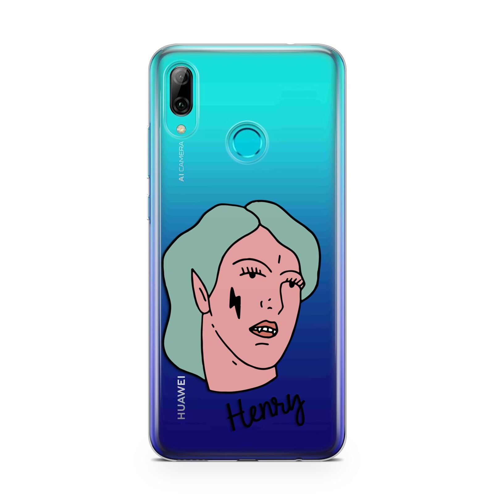 Lightning Fang Face Custom Huawei P Smart 2019 Case