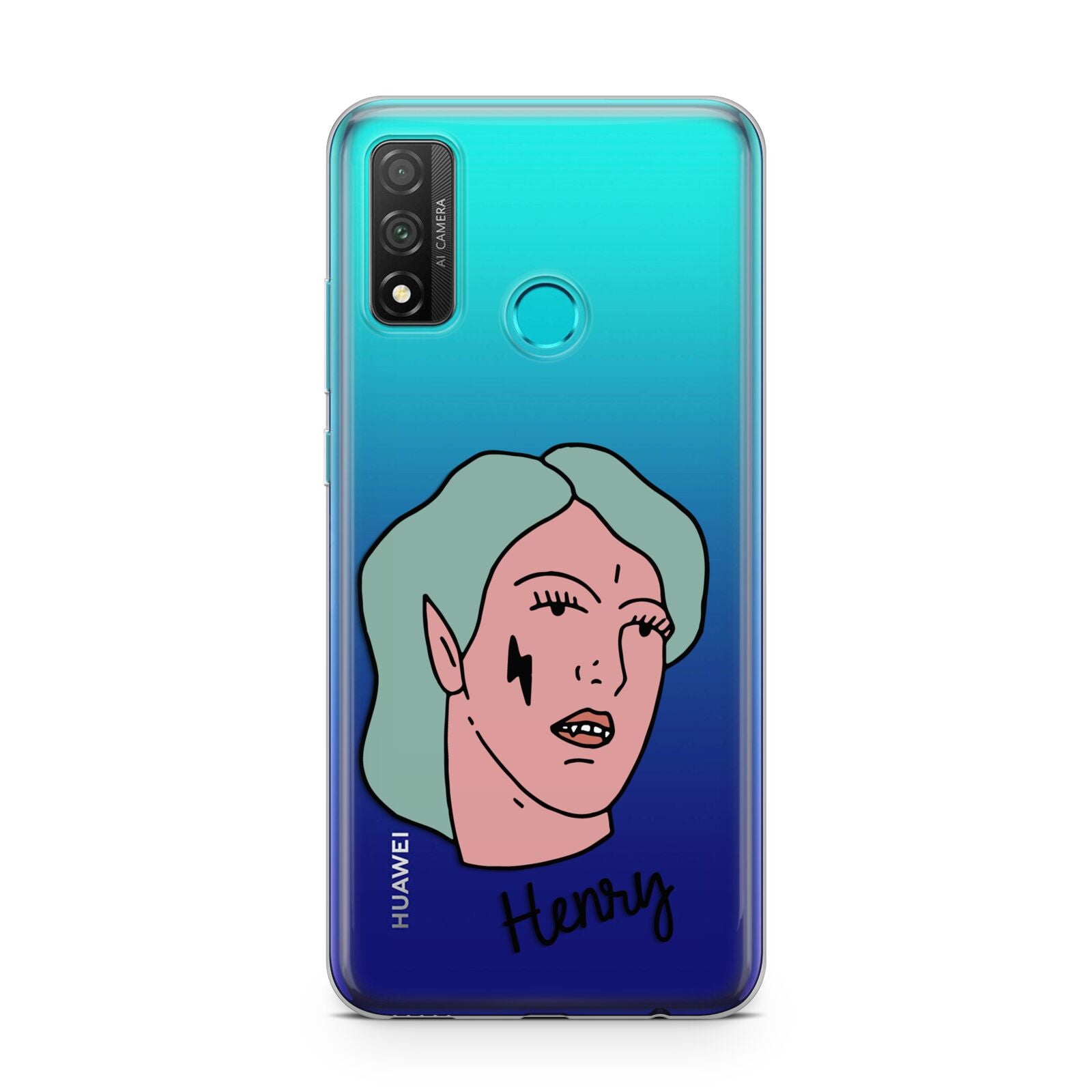 Lightning Fang Face Custom Huawei P Smart 2020