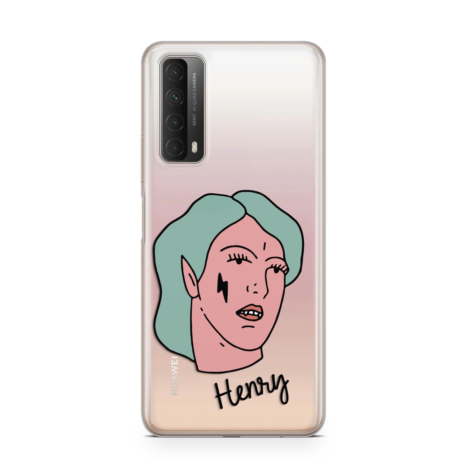 Lightning Fang Face Custom Huawei P Smart 2021