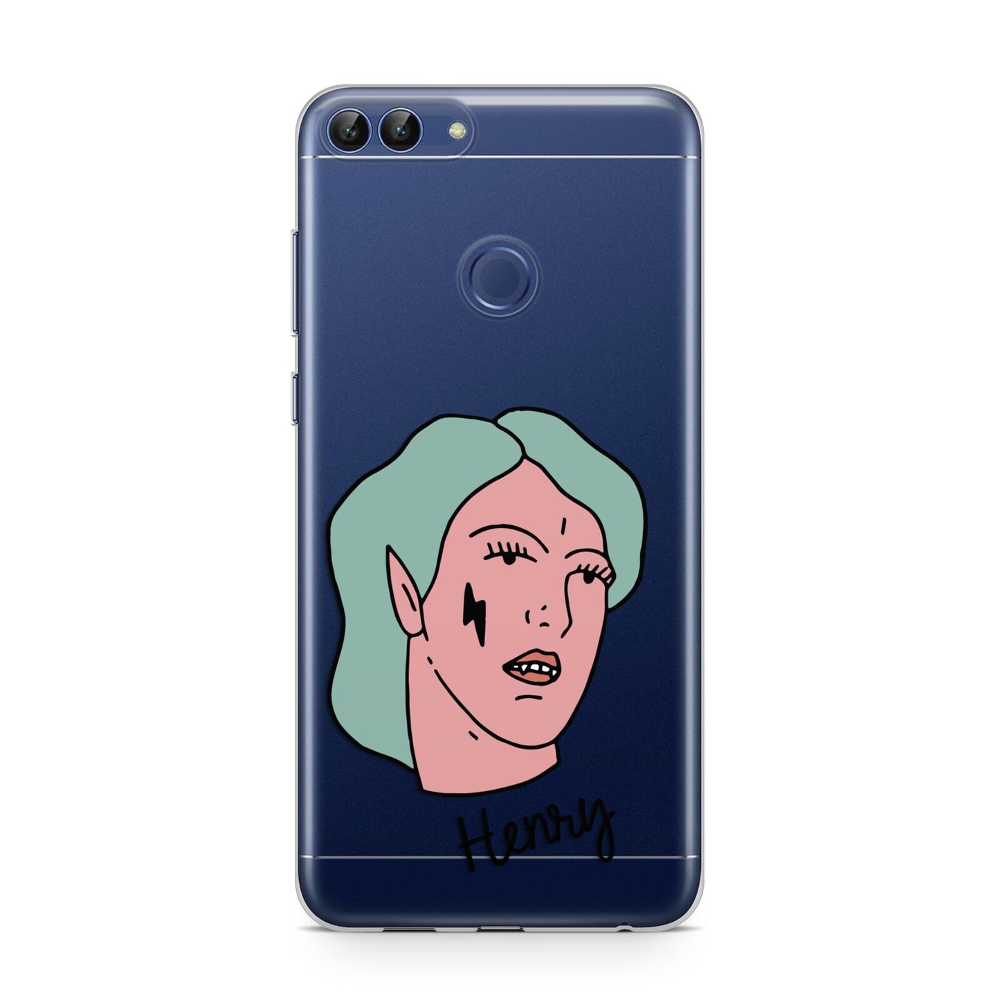 Lightning Fang Face Custom Huawei P Smart Case