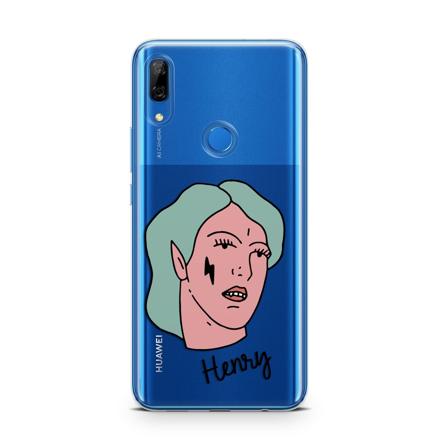 Lightning Fang Face Custom Huawei P Smart Z