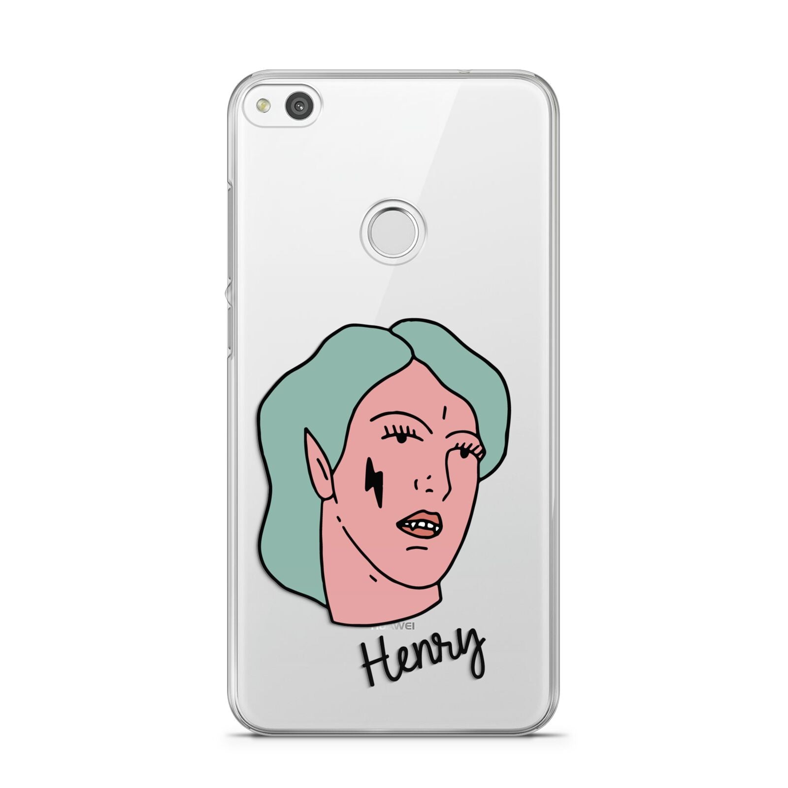 Lightning Fang Face Custom Huawei P8 Lite Case