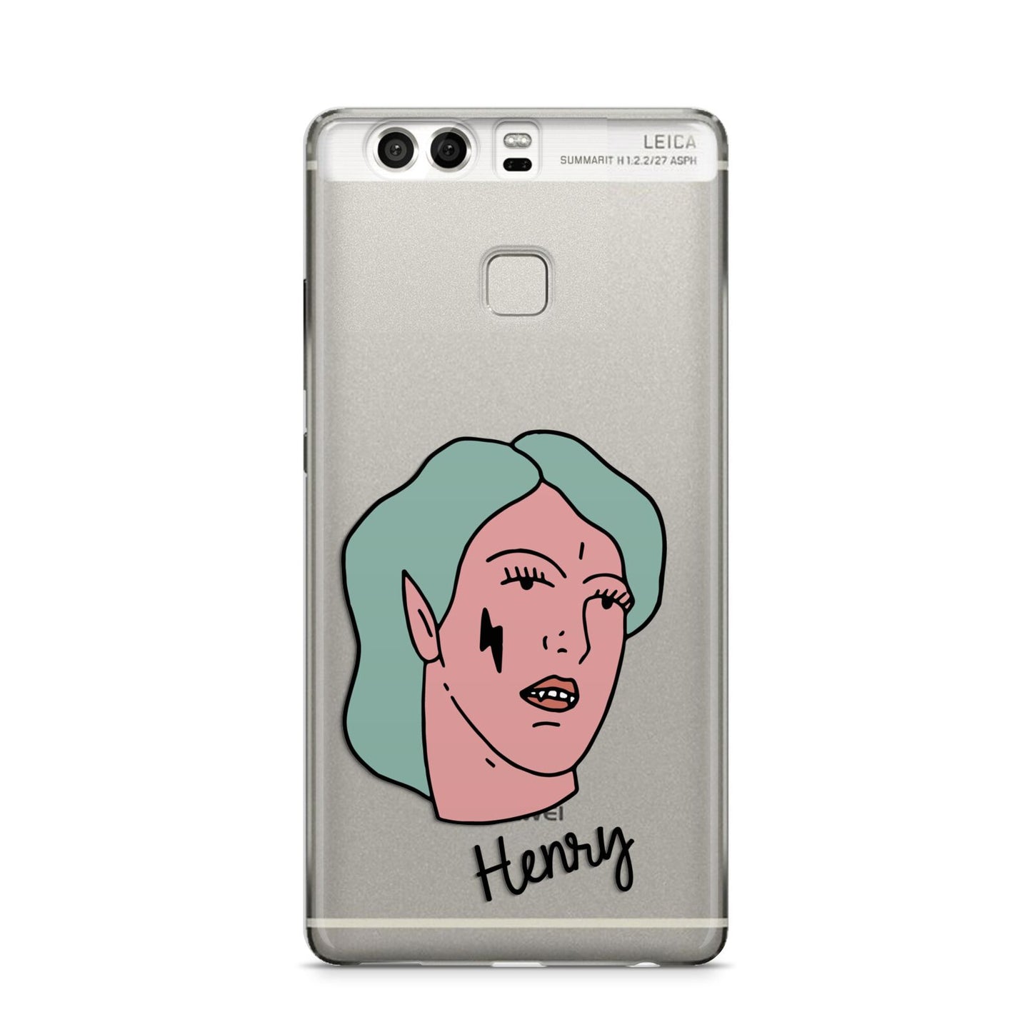 Lightning Fang Face Custom Huawei P9 Case