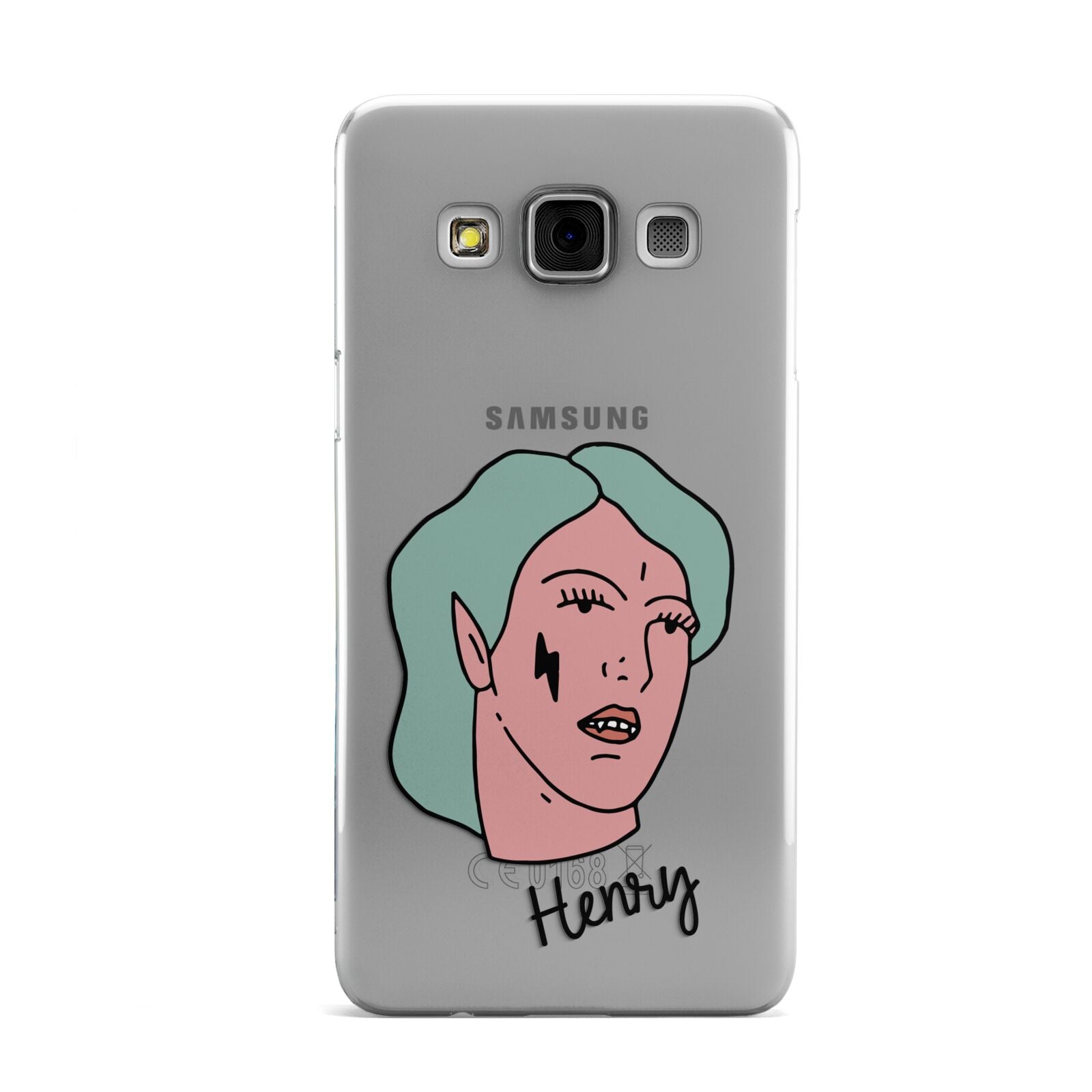 Lightning Fang Face Custom Samsung Galaxy A3 Case