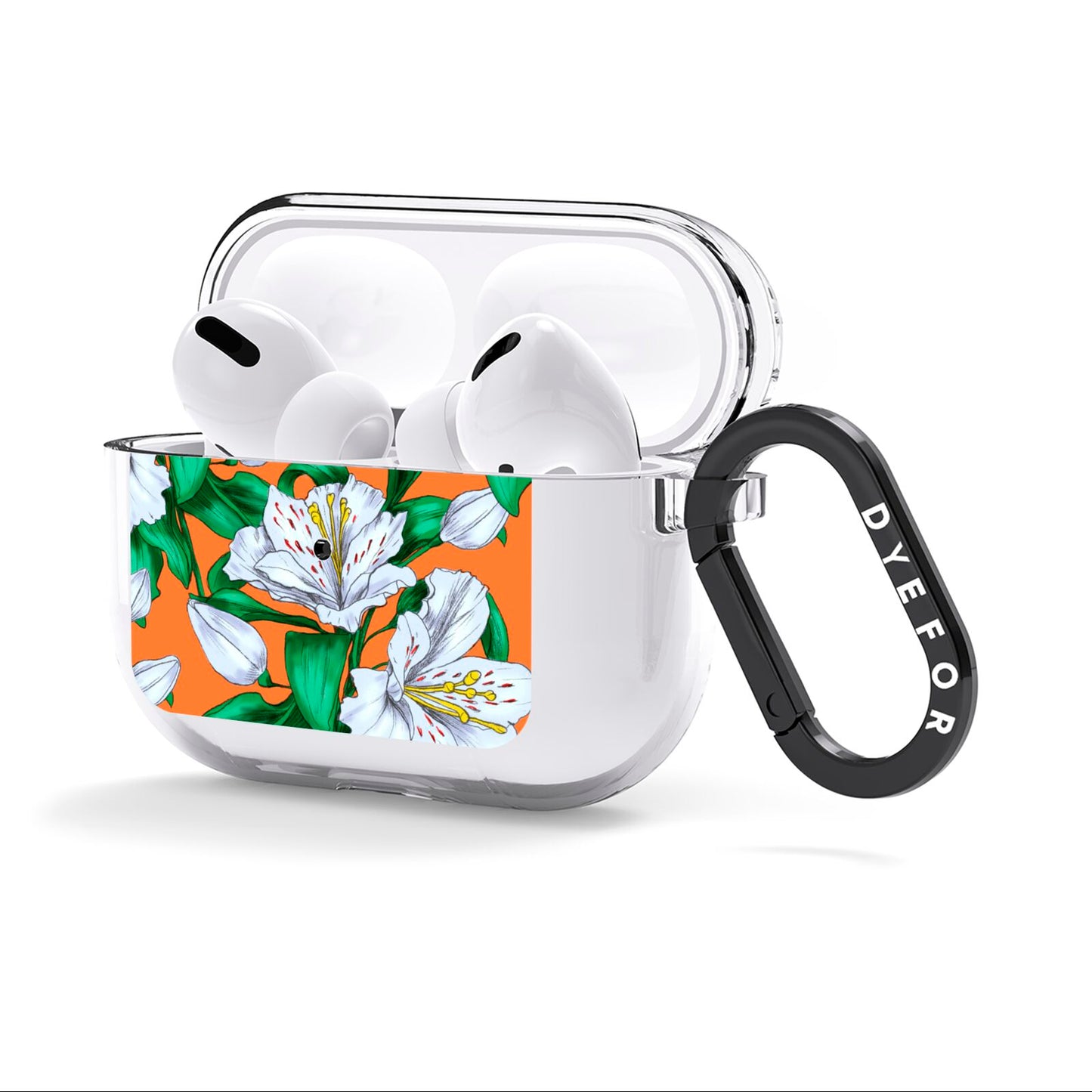 Lily AirPods Clear Case 3rd Gen Side Image