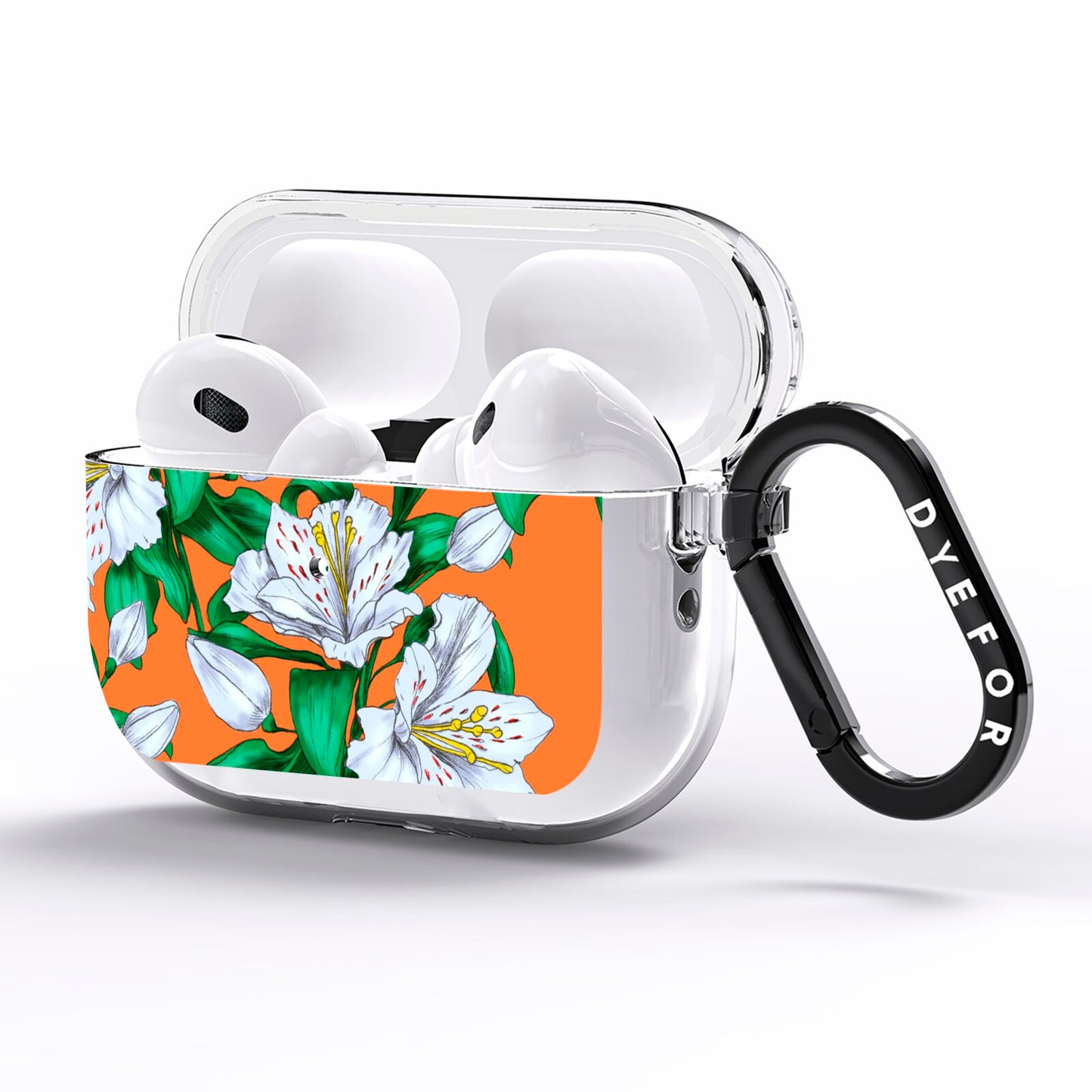 Lily AirPods Pro Clear Case Side Image