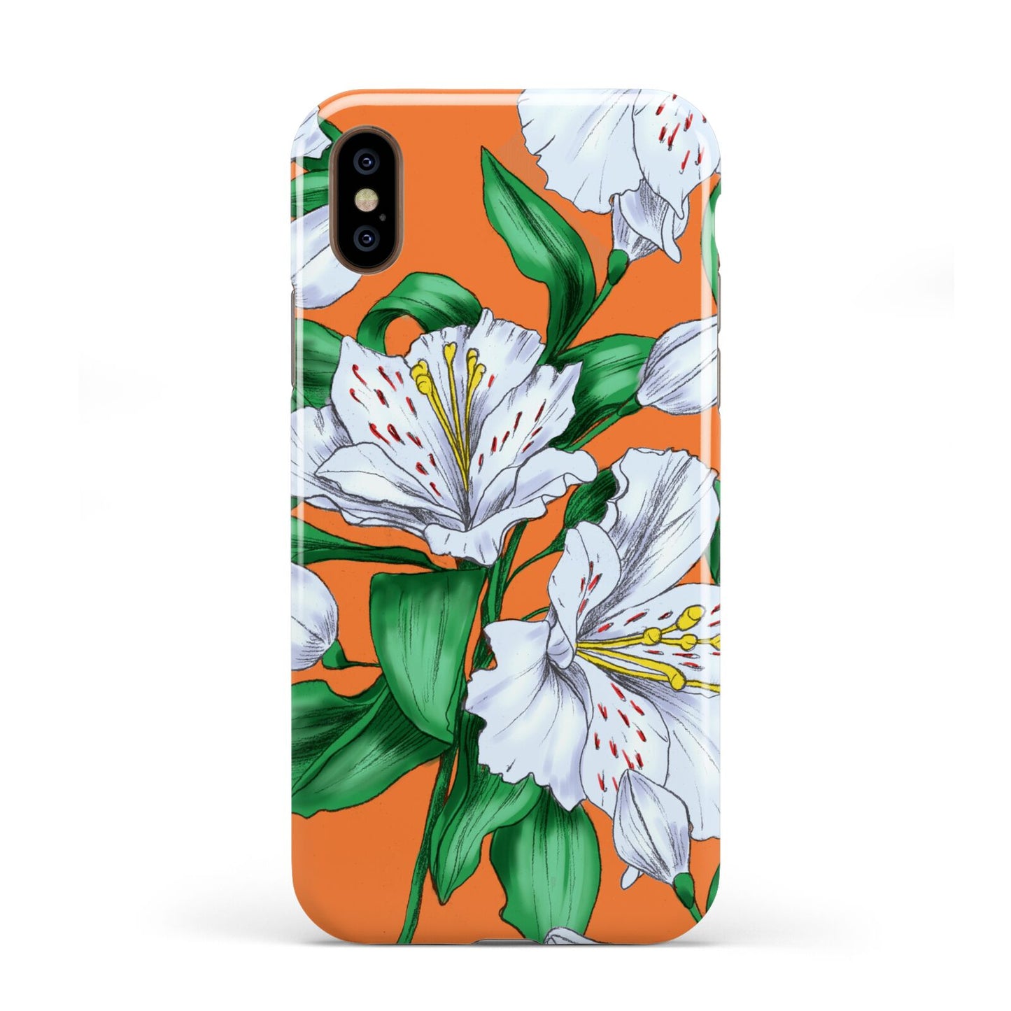 Lily Apple iPhone XS 3D Tough