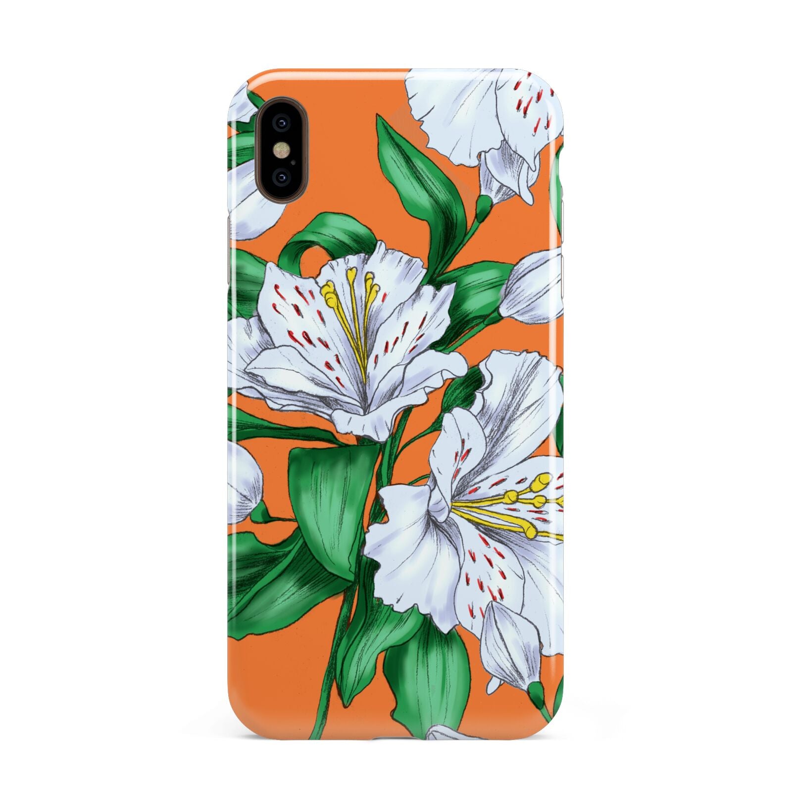 Lily Apple iPhone Xs Max 3D Tough Case