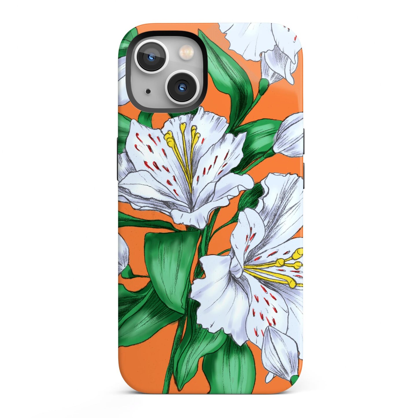 Lily iPhone 13 Full Wrap 3D Tough Case