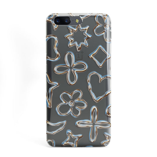 Liquid Chrome Doodles OnePlus Case