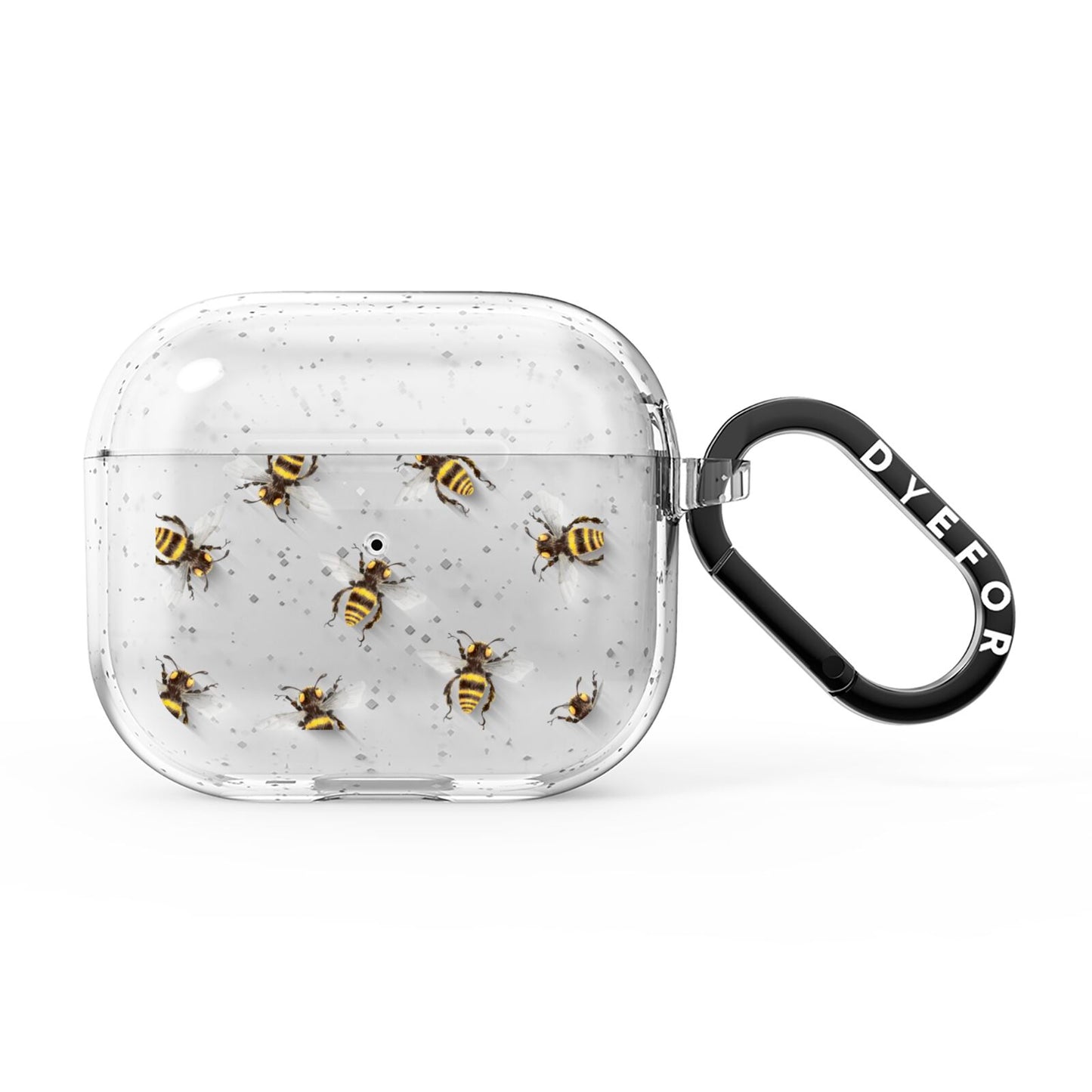 Little Watercolour Bees AirPods Glitter Case 3rd Gen