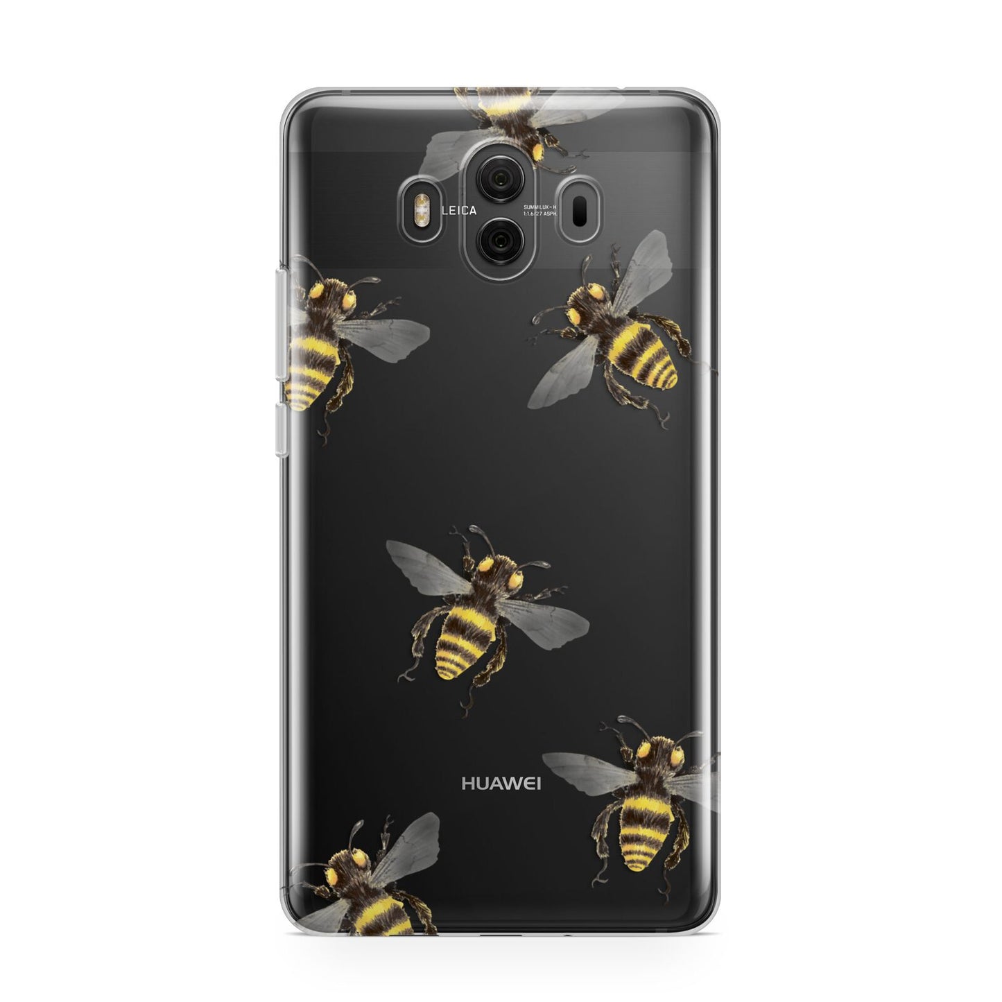 Little Watercolour Bees Huawei Mate 10 Protective Phone Case