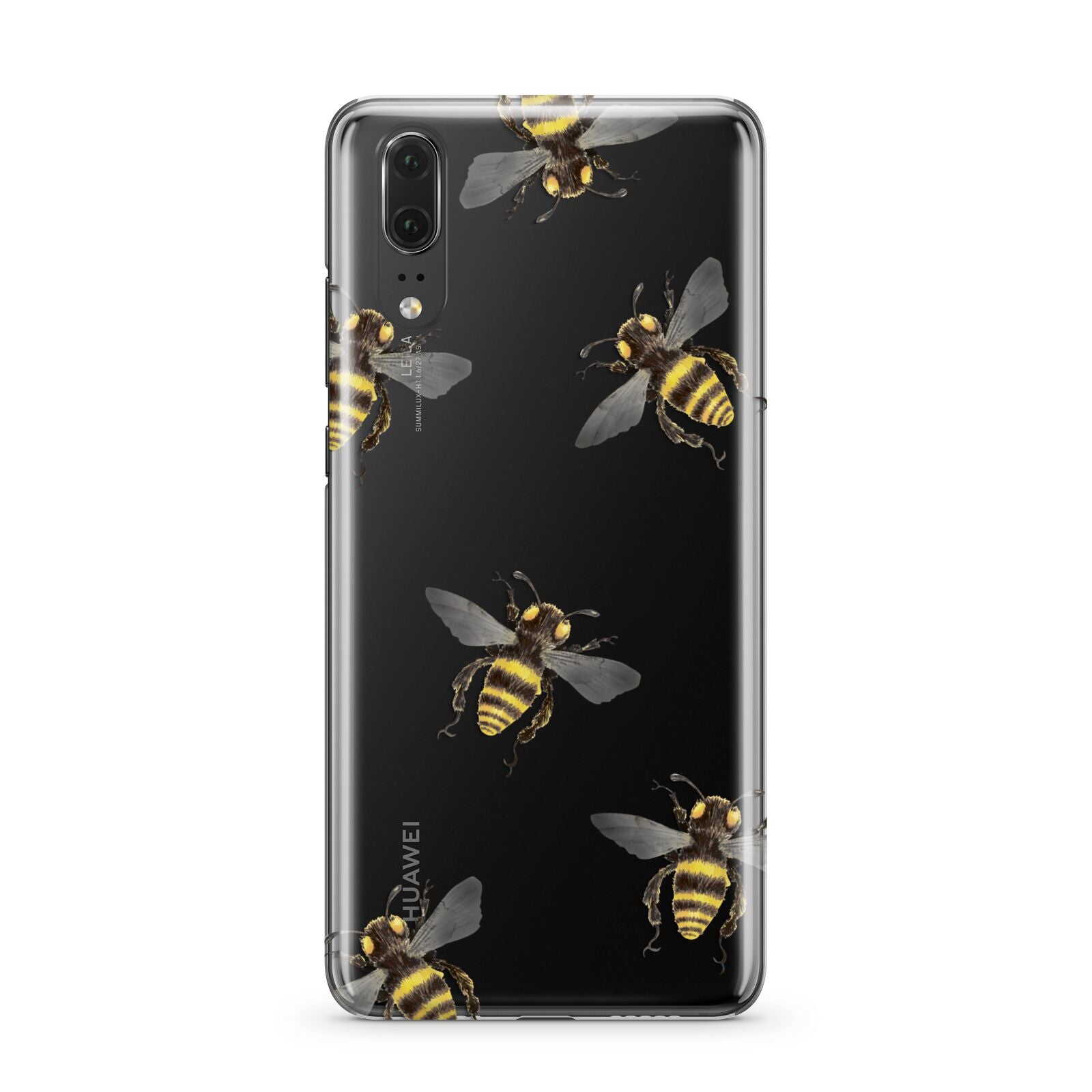 Little Watercolour Bees Huawei P20 Phone Case