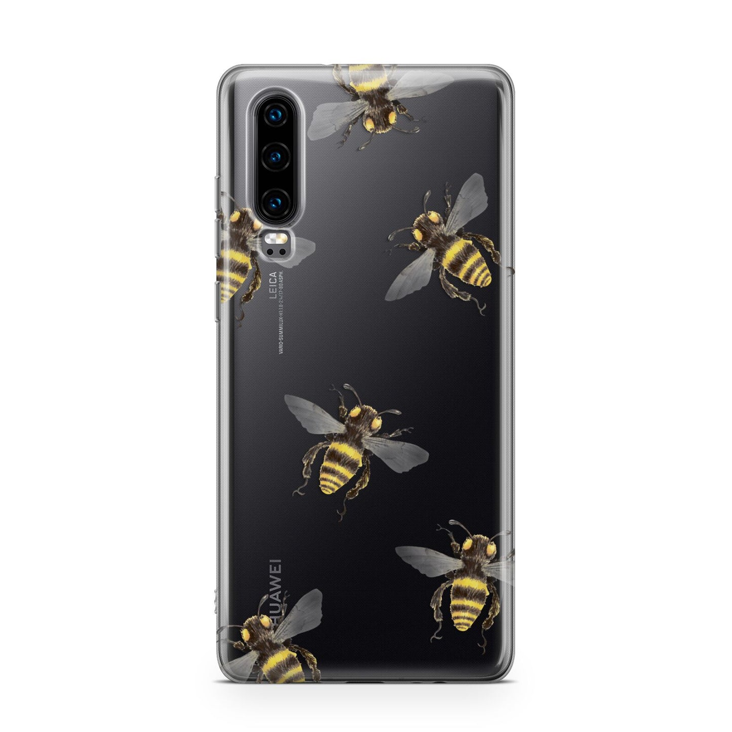 Little Watercolour Bees Huawei P30 Phone Case