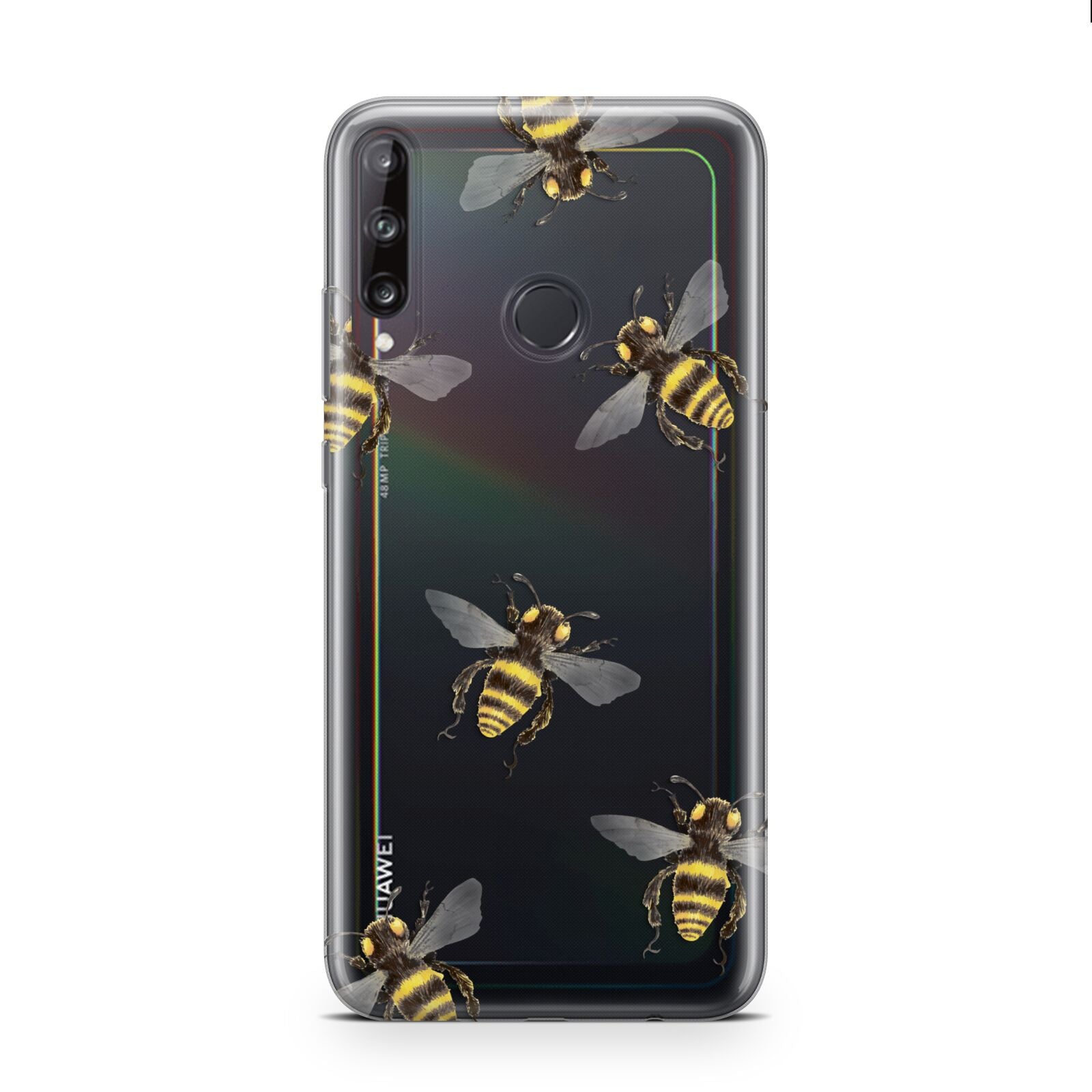 Little Watercolour Bees Huawei P40 Lite E Phone Case