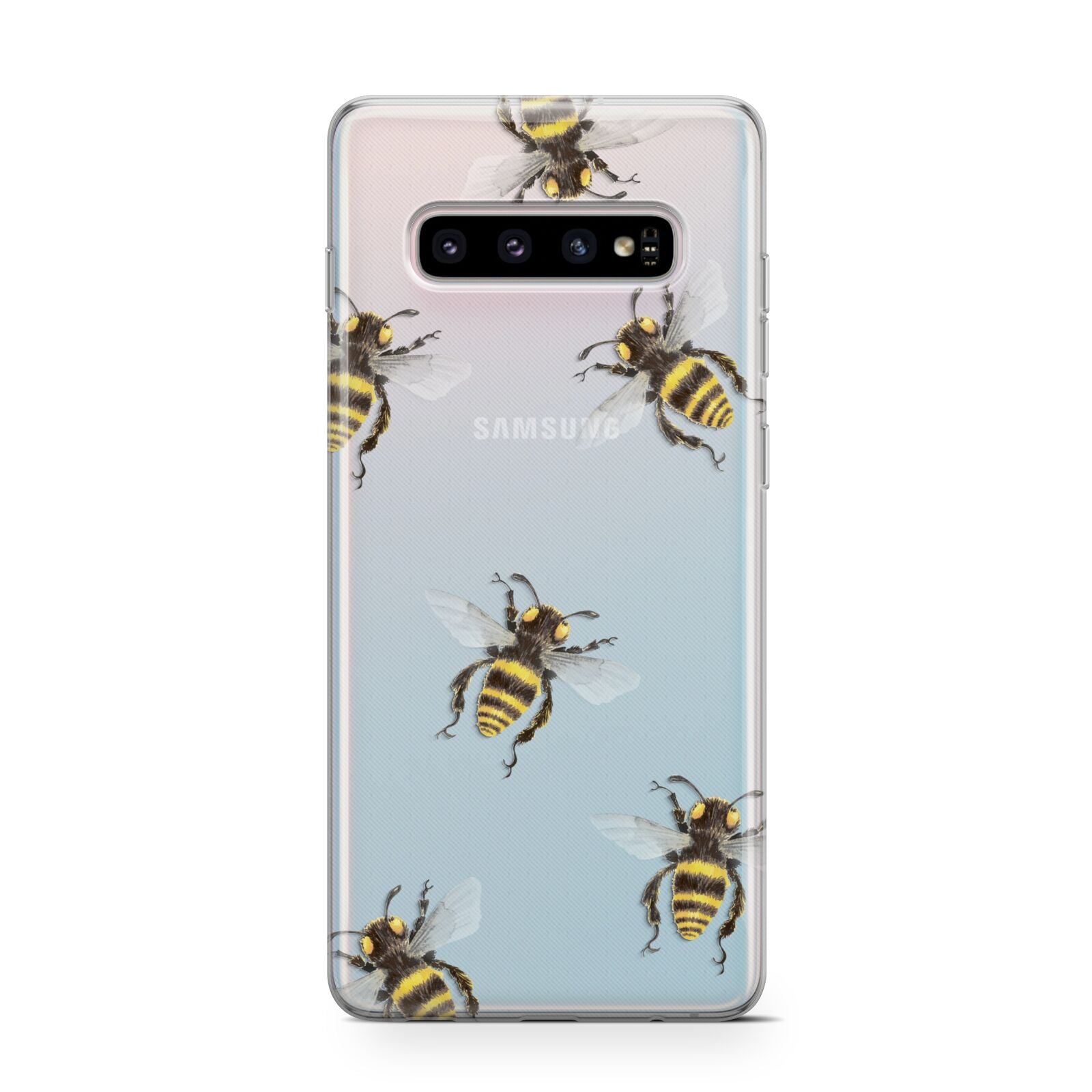 Little Watercolour Bees Protective Samsung Galaxy Case