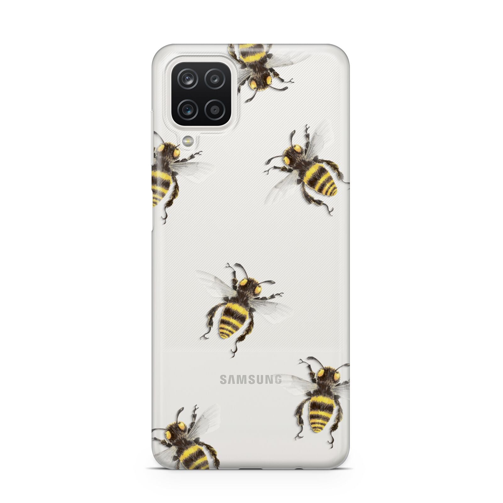 Little Watercolour Bees Samsung A12 Case