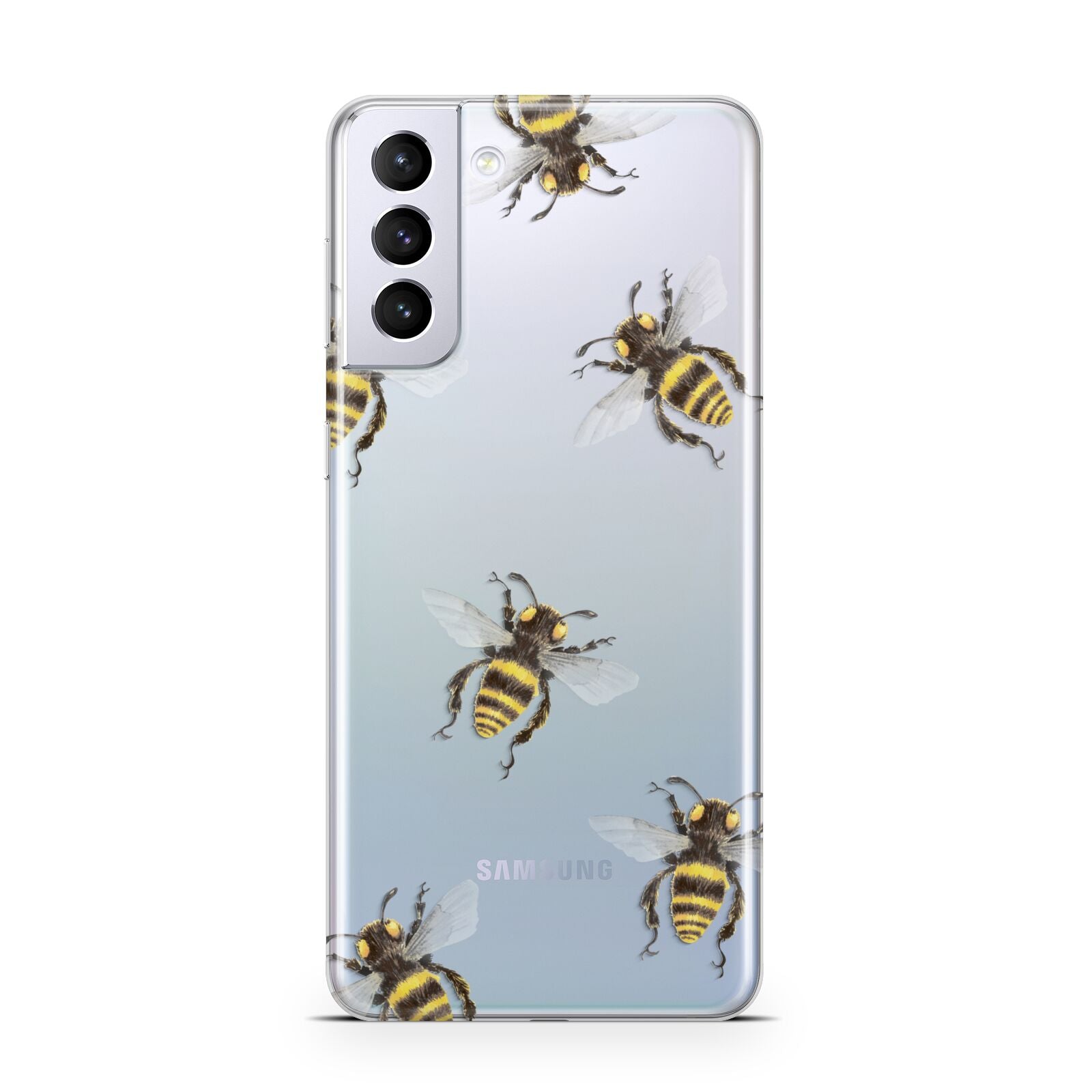 Little Watercolour Bees Samsung S21 Plus Case