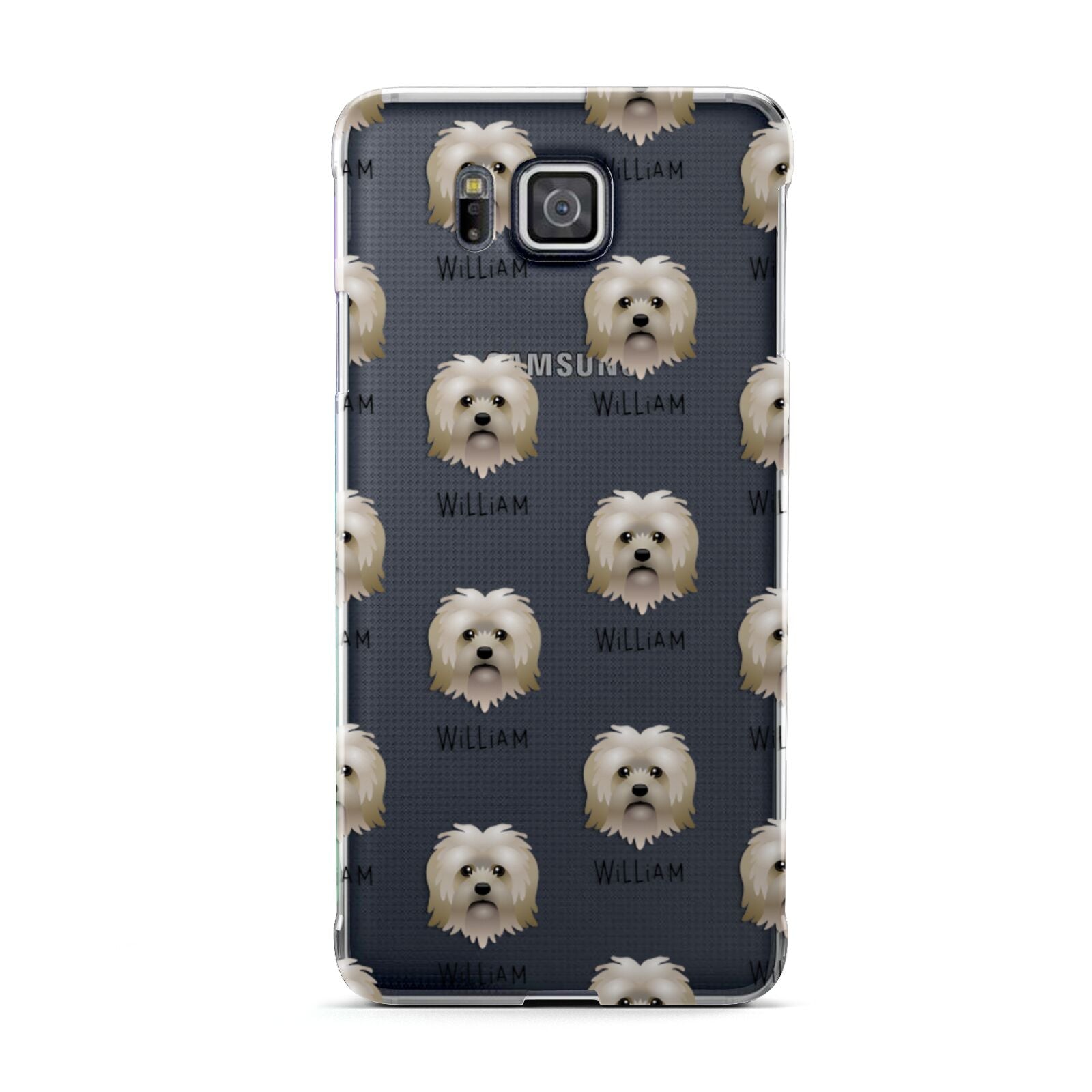 Lo wchen Icon with Name Samsung Galaxy Alpha Case