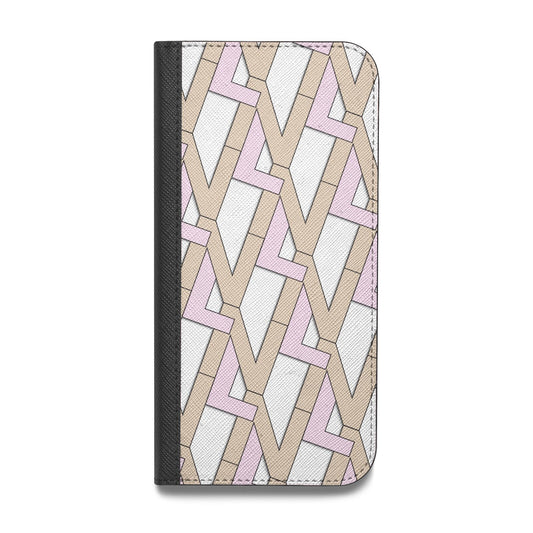 Logo Vegan Leather Flip iPhone Case