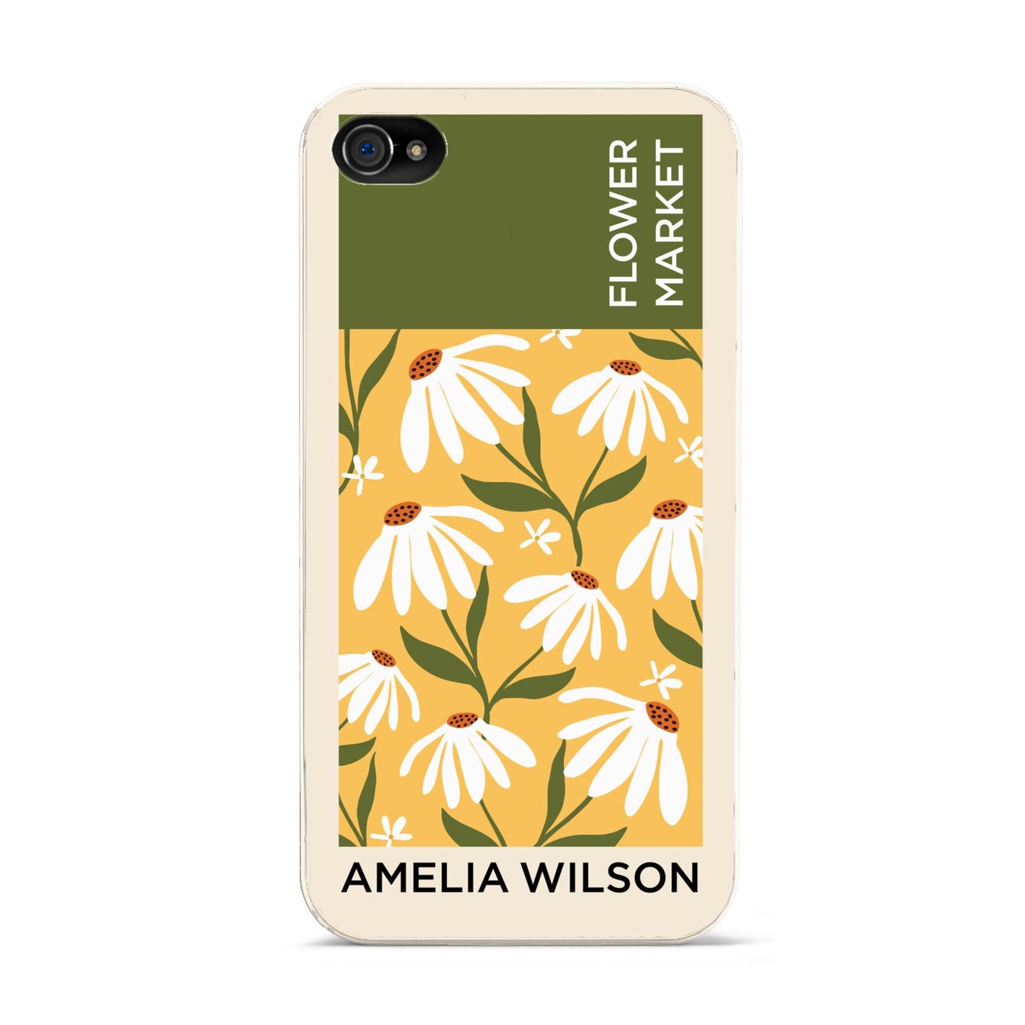 London Flower Market Apple iPhone 4s Case