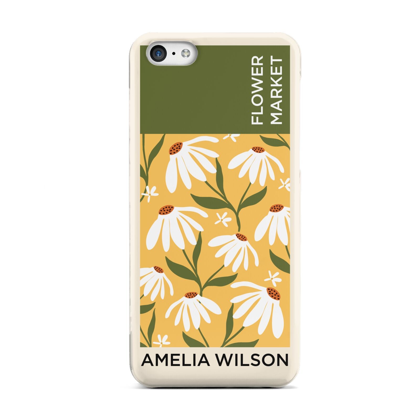 London Flower Market Apple iPhone 5c Case