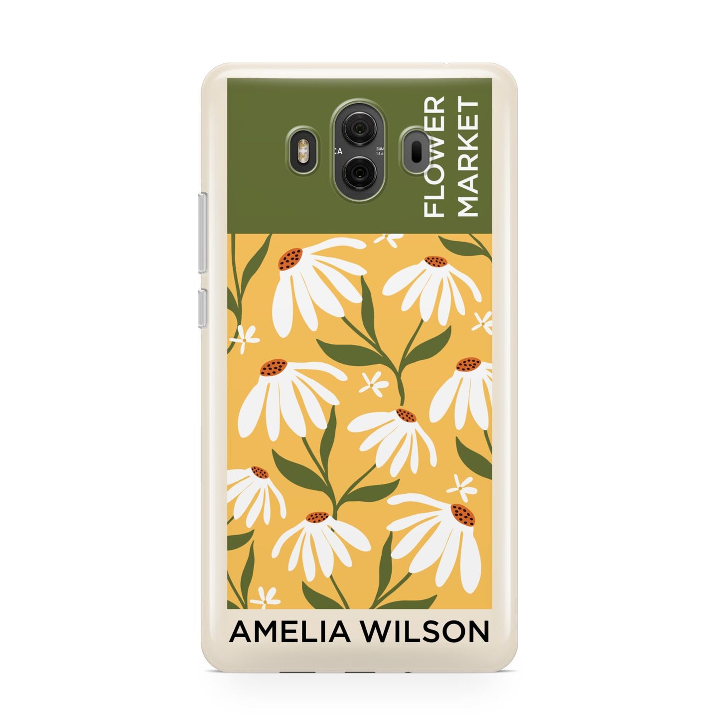 London Flower Market Huawei Mate 10 Protective Phone Case