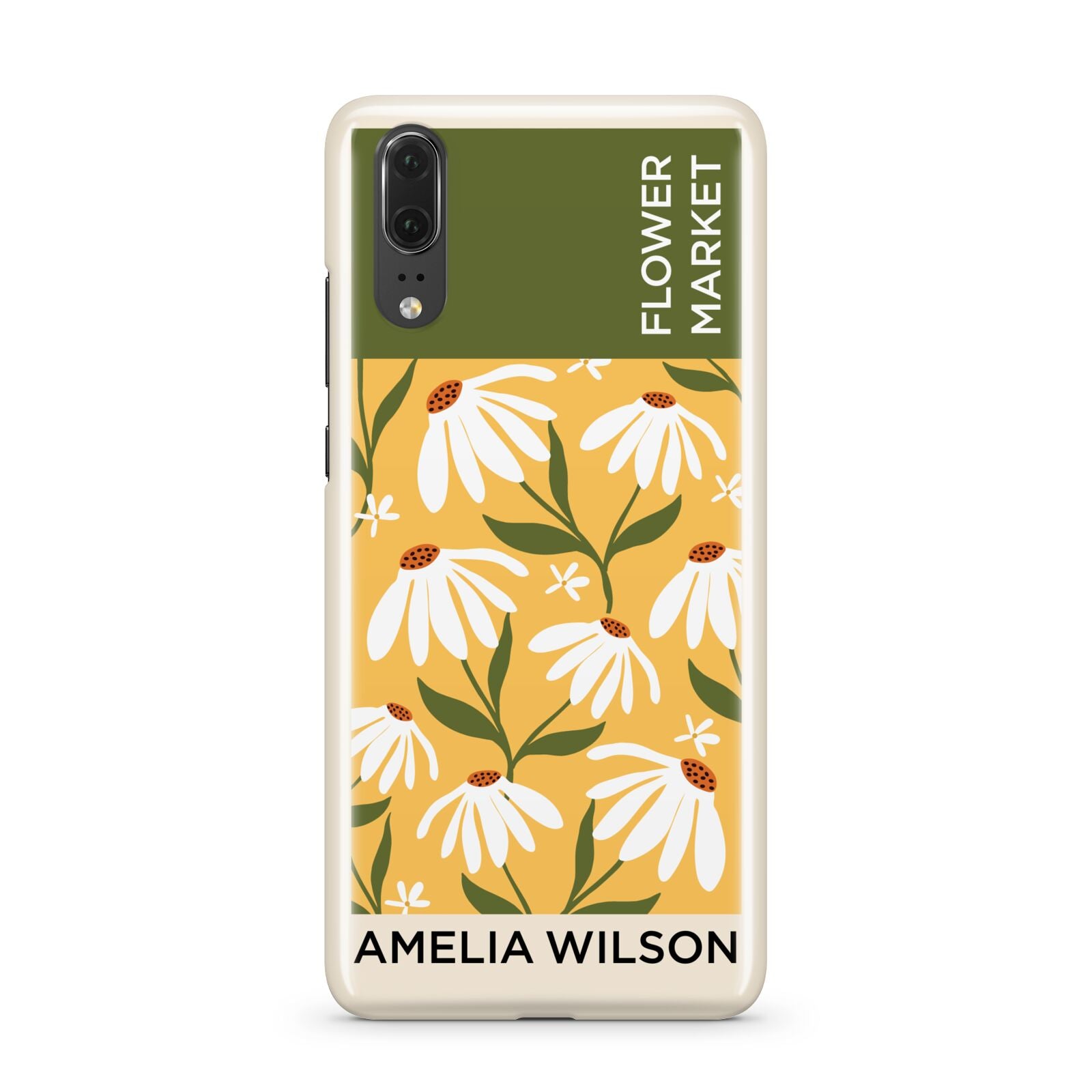 London Flower Market Huawei P20 Phone Case