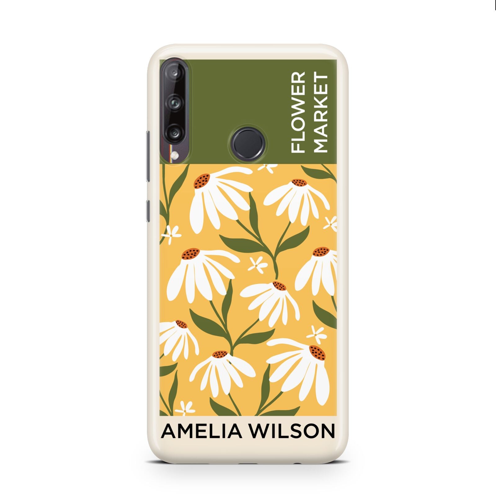 London Flower Market Huawei P40 Lite E Phone Case