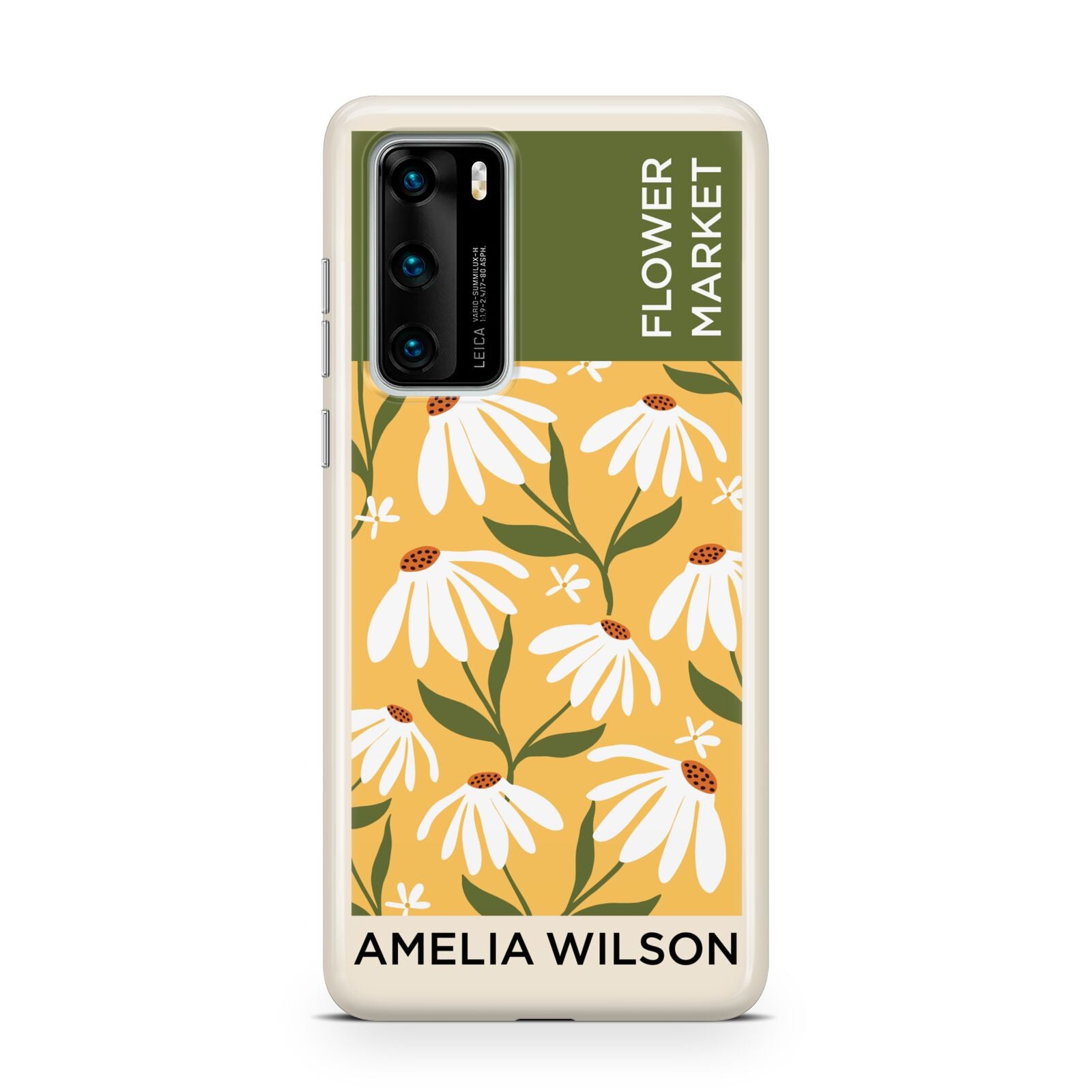 London Flower Market Huawei P40 Phone Case