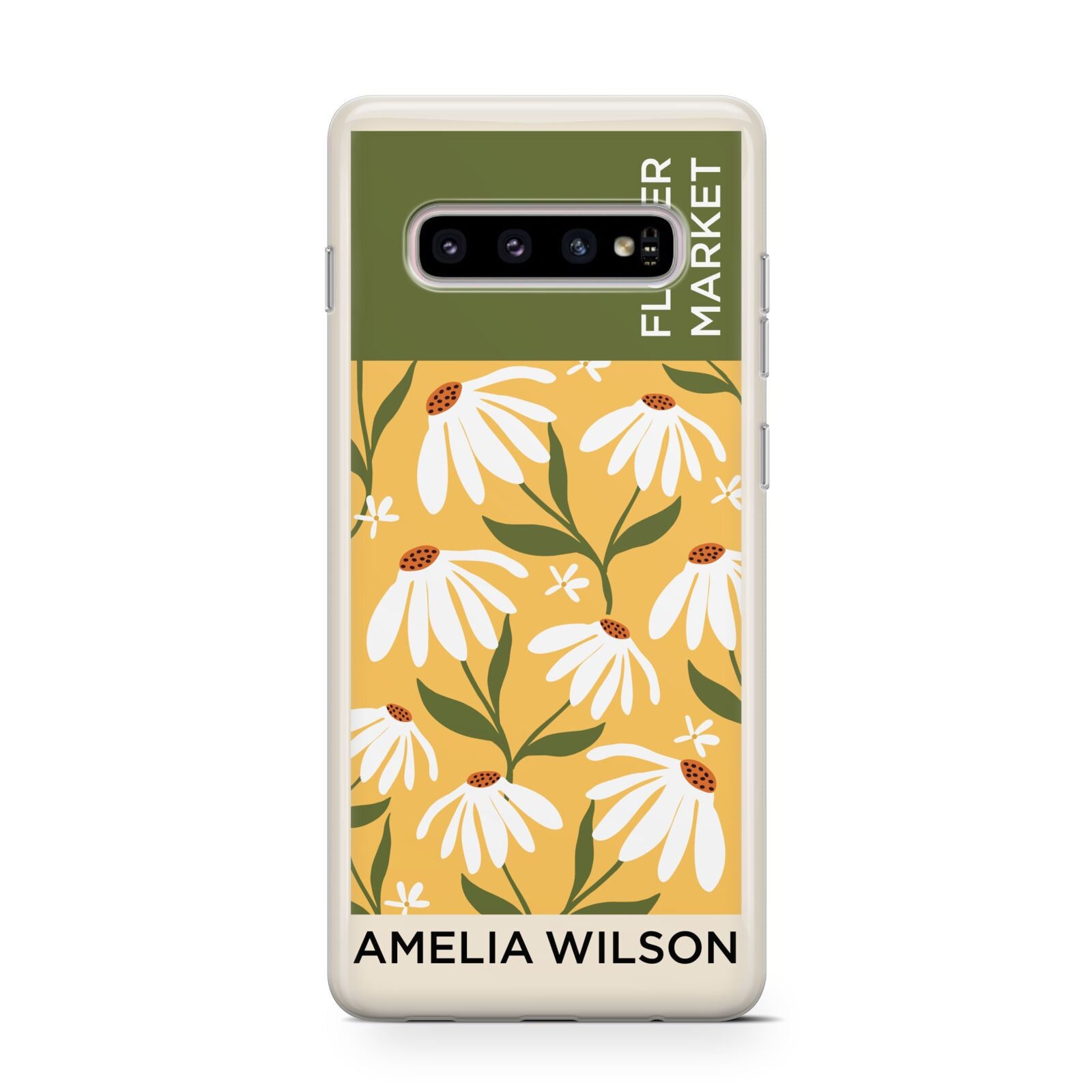 London Flower Market Protective Samsung Galaxy Case