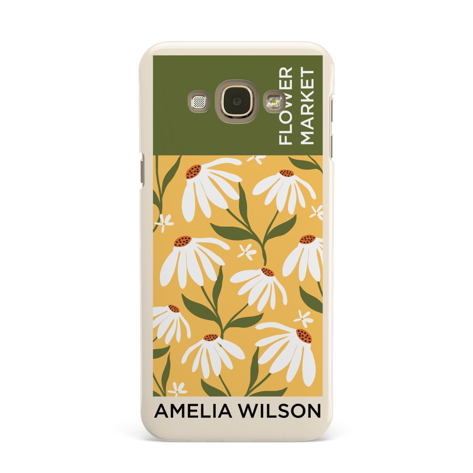 London Flower Market Samsung Galaxy A8 Case