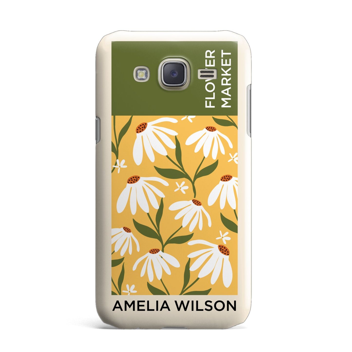 London Flower Market Samsung Galaxy J7 Case