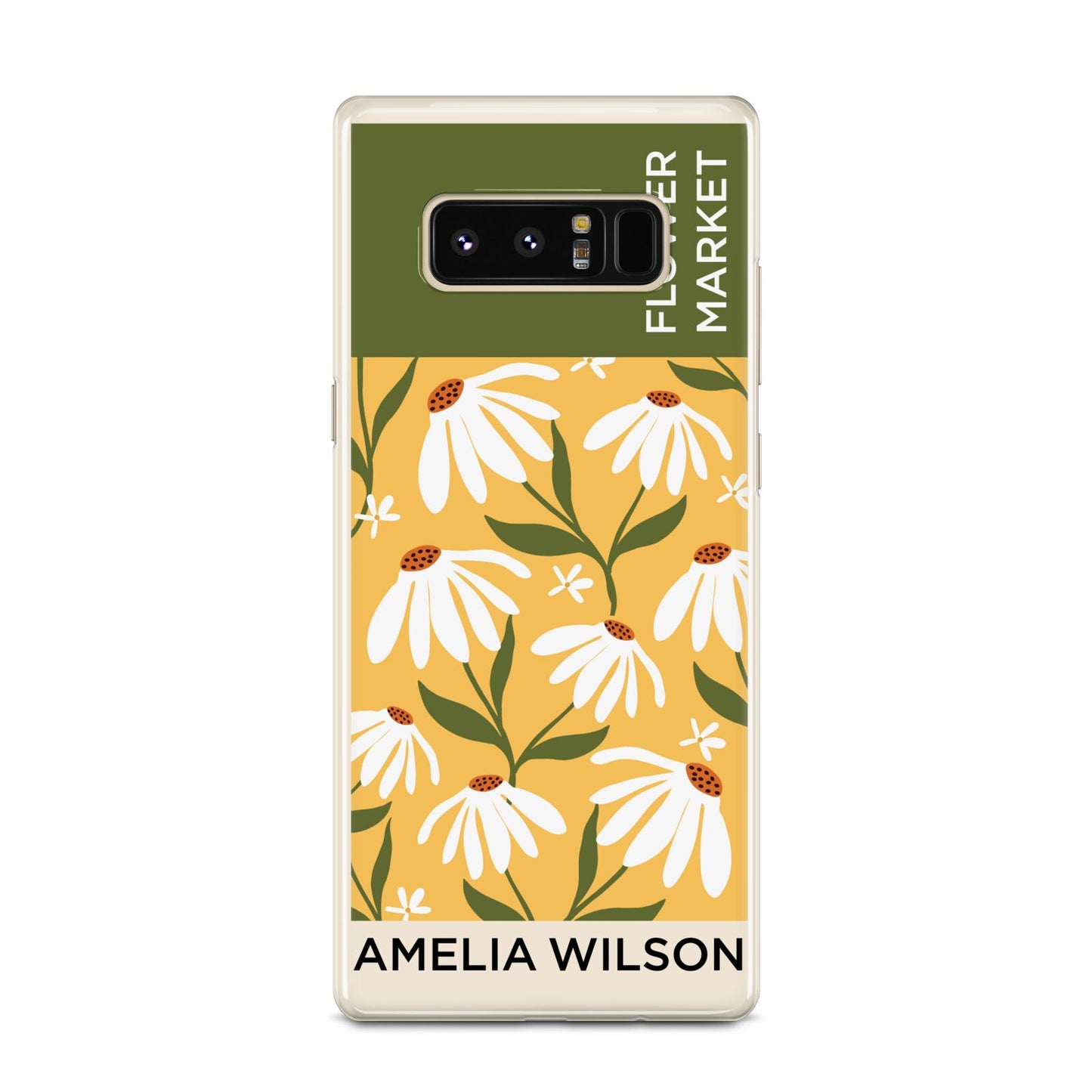 London Flower Market Samsung Galaxy Note 8 Case