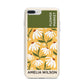 London Flower Market iPhone 7 Plus Bumper Case on Silver iPhone