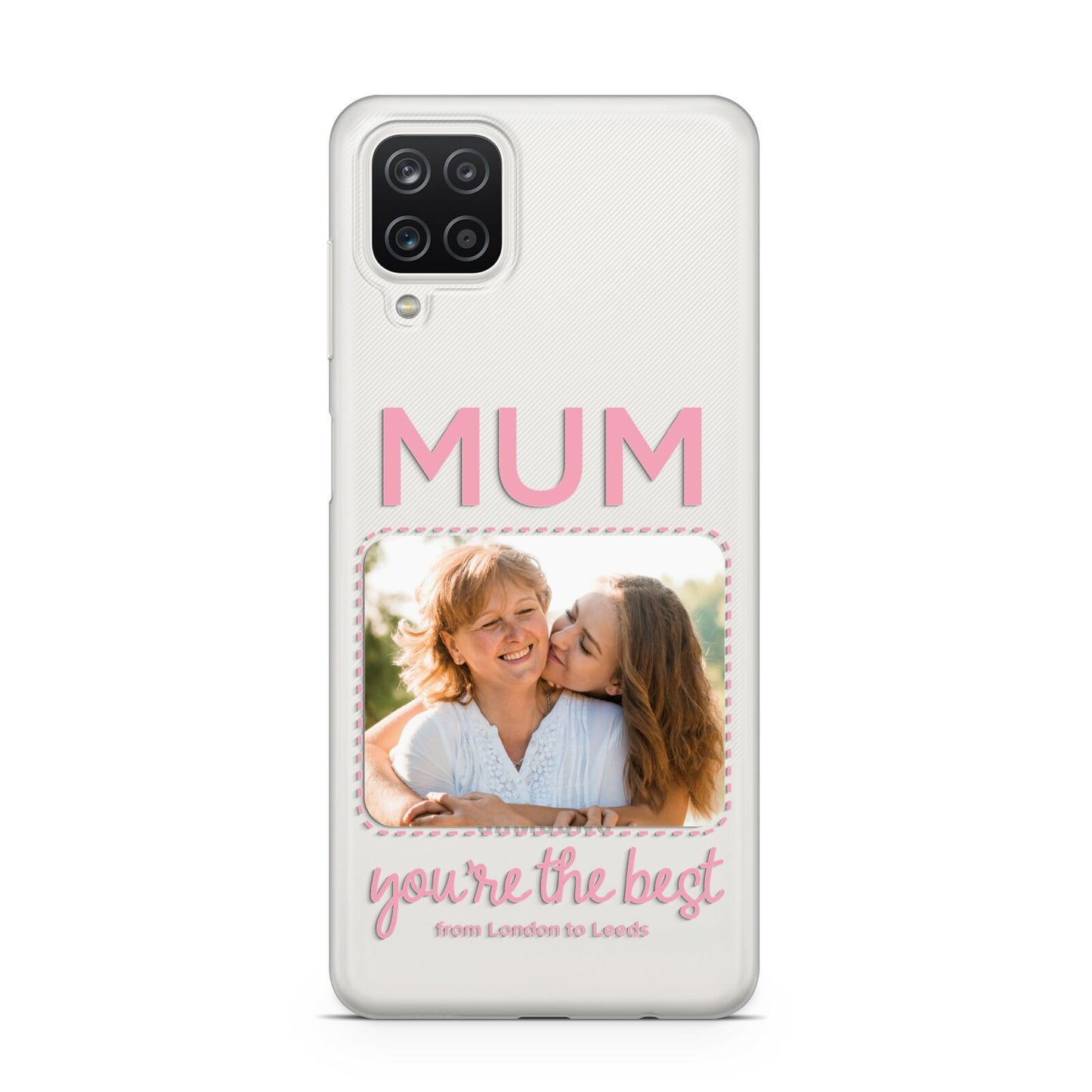 Long Distance Mothers Day Photo Samsung A12 Case