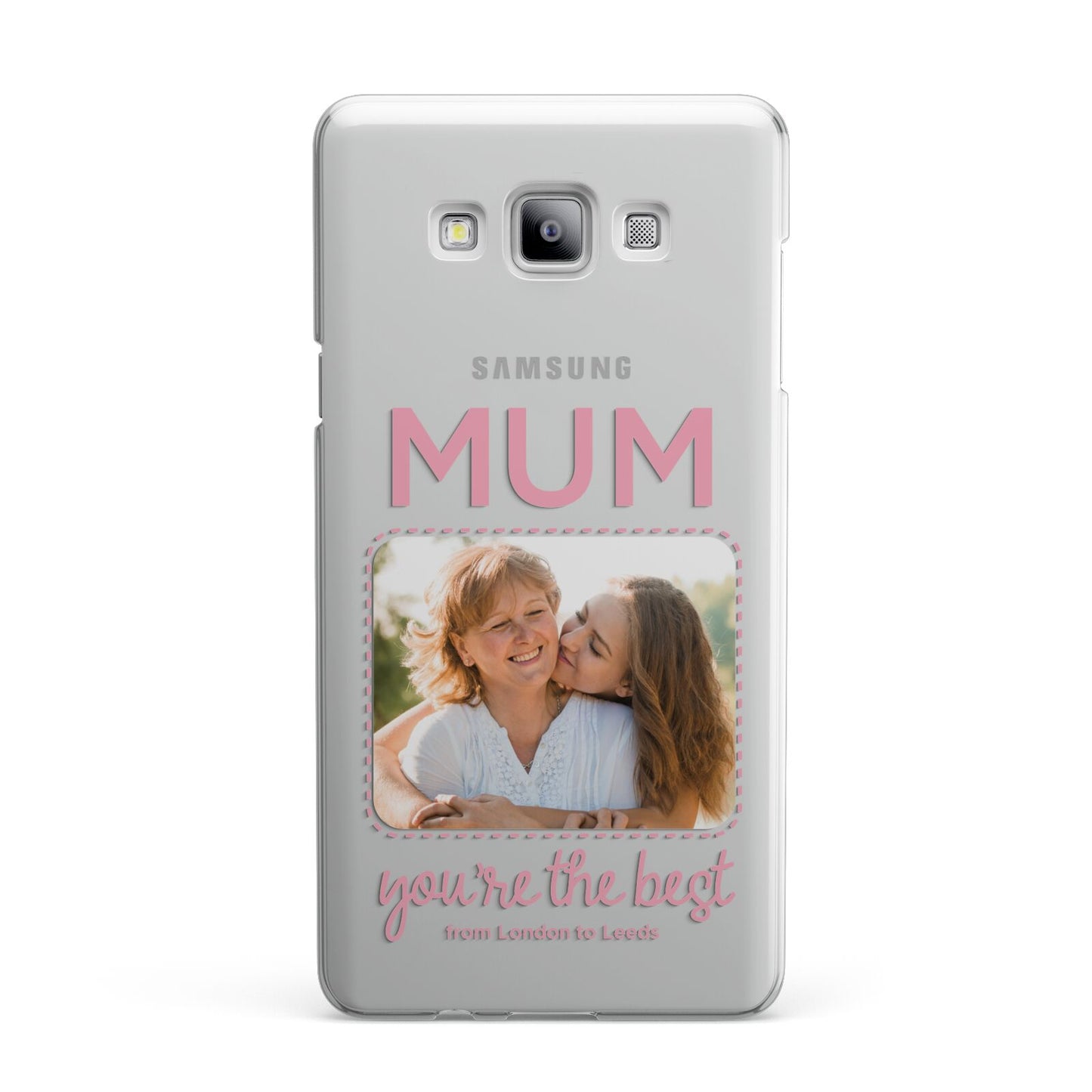 Long Distance Mothers Day Photo Samsung Galaxy A7 2015 Case