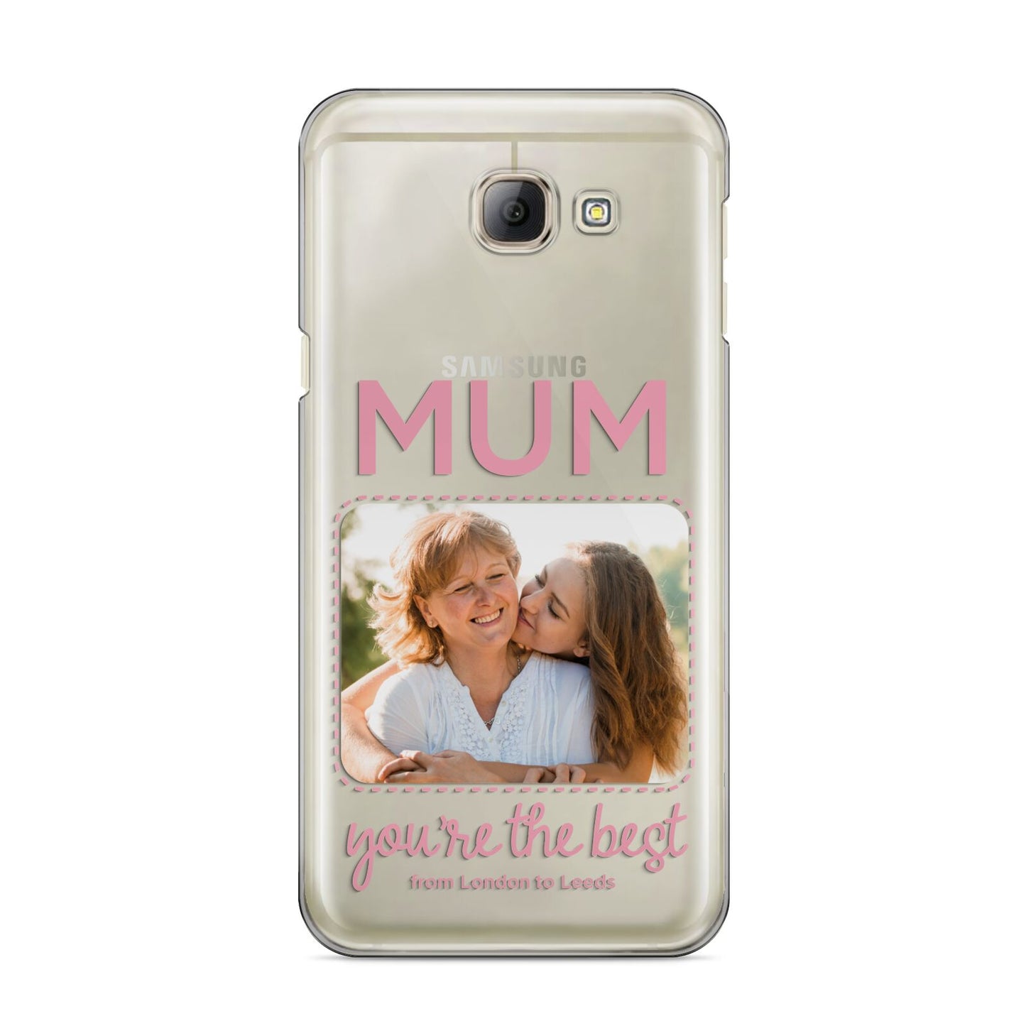 Long Distance Mothers Day Photo Samsung Galaxy A8 2016 Case