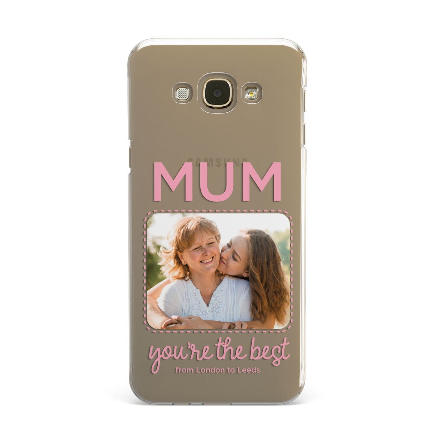 Long Distance Mothers Day Photo Samsung Galaxy A8 Case