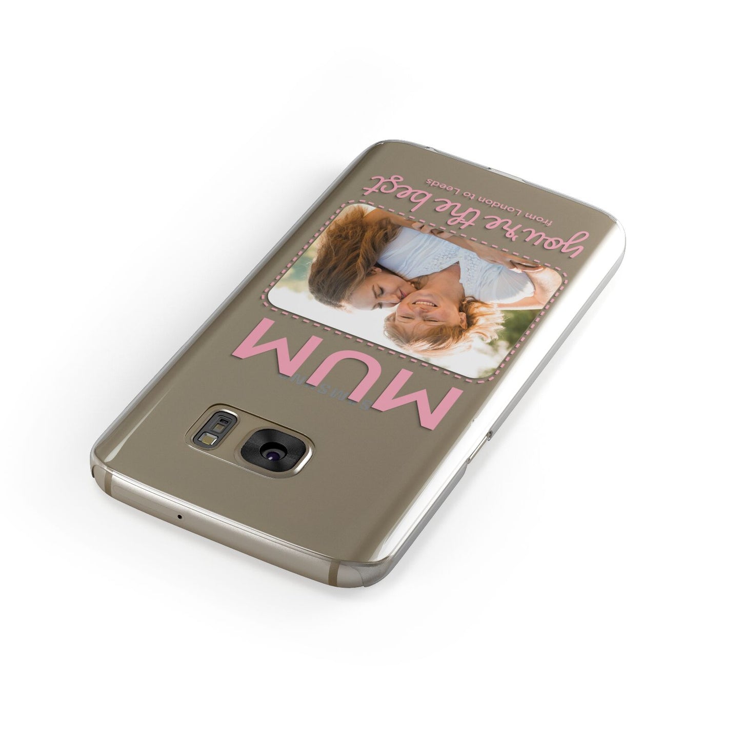 Long Distance Mothers Day Photo Samsung Galaxy Case Front Close Up