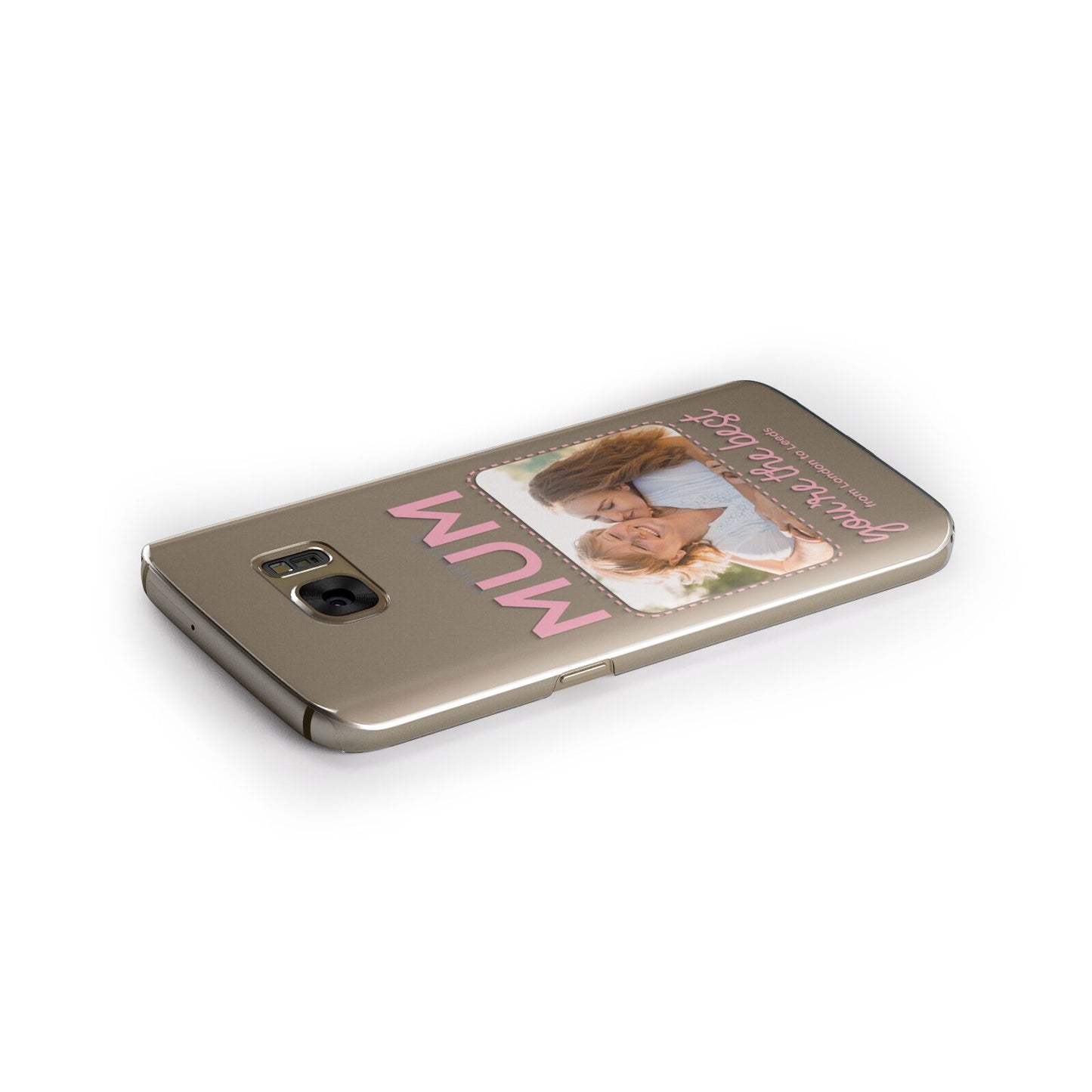 Long Distance Mothers Day Photo Samsung Galaxy Case Side Close Up