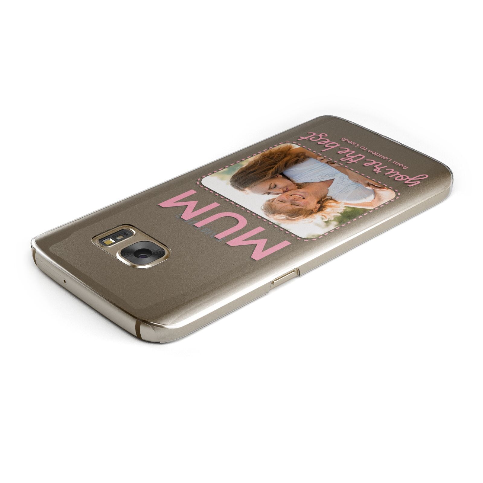 Long Distance Mothers Day Photo Samsung Galaxy Case Top Cutout