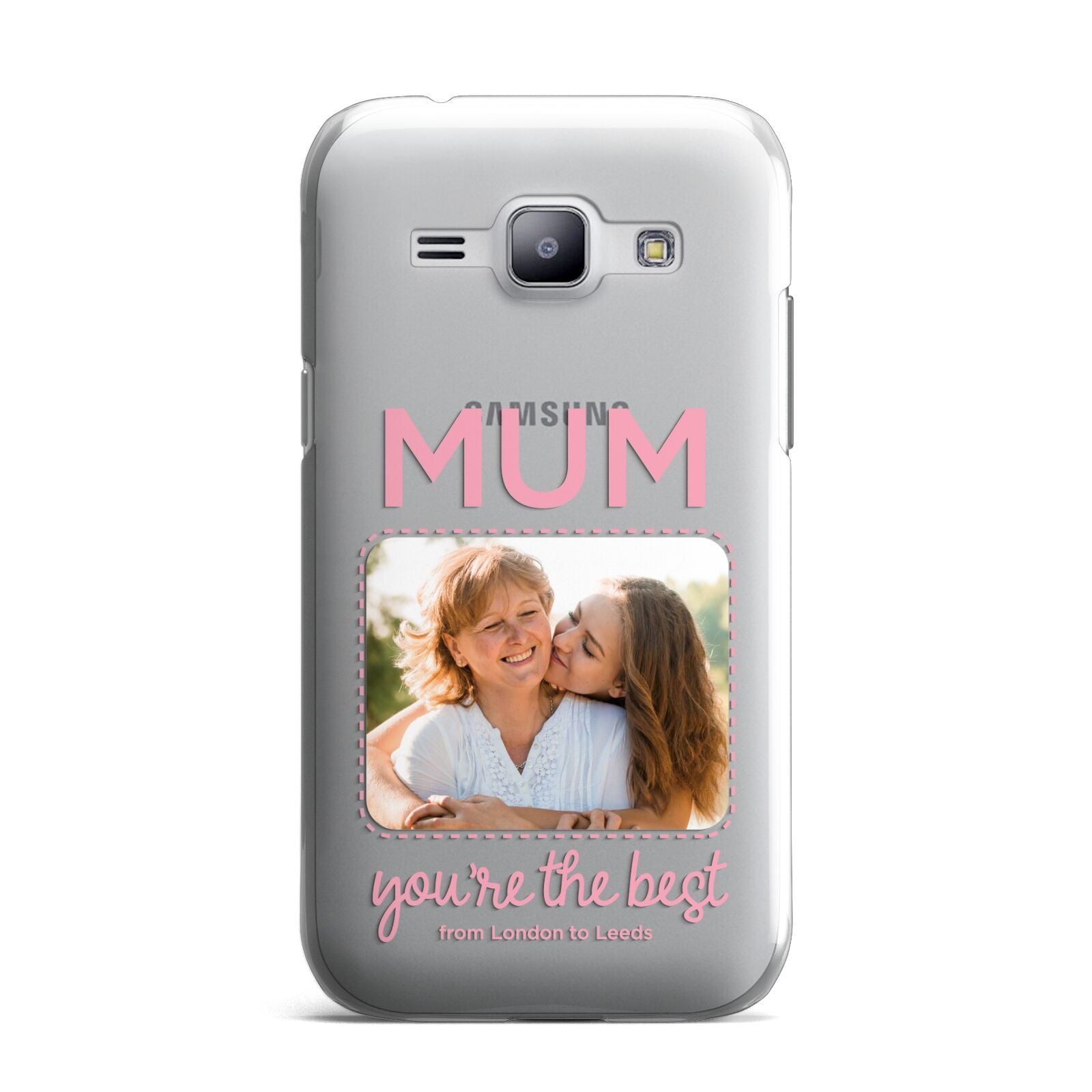 Long Distance Mothers Day Photo Samsung Galaxy J1 2015 Case