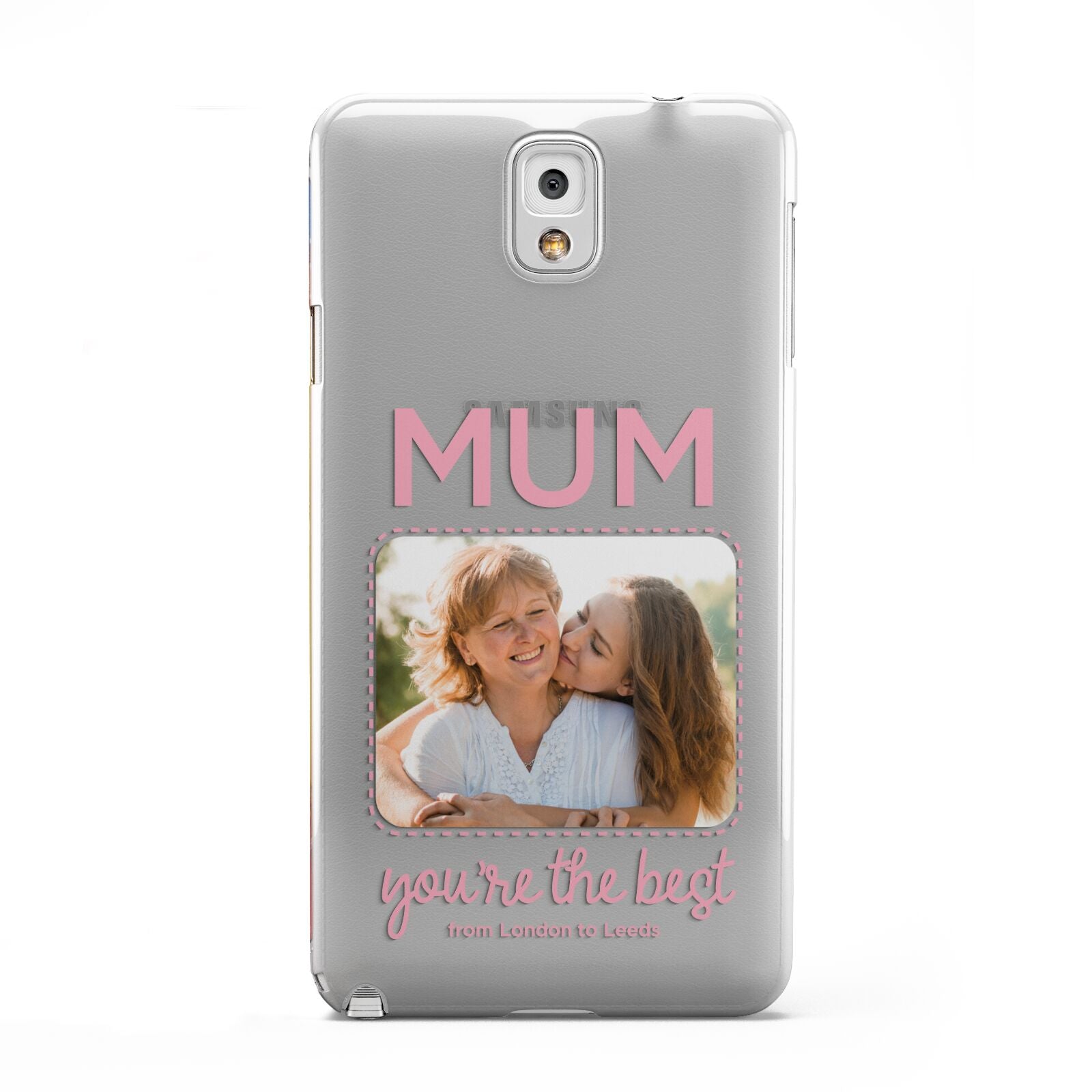 Long Distance Mothers Day Photo Samsung Galaxy Note 3 Case