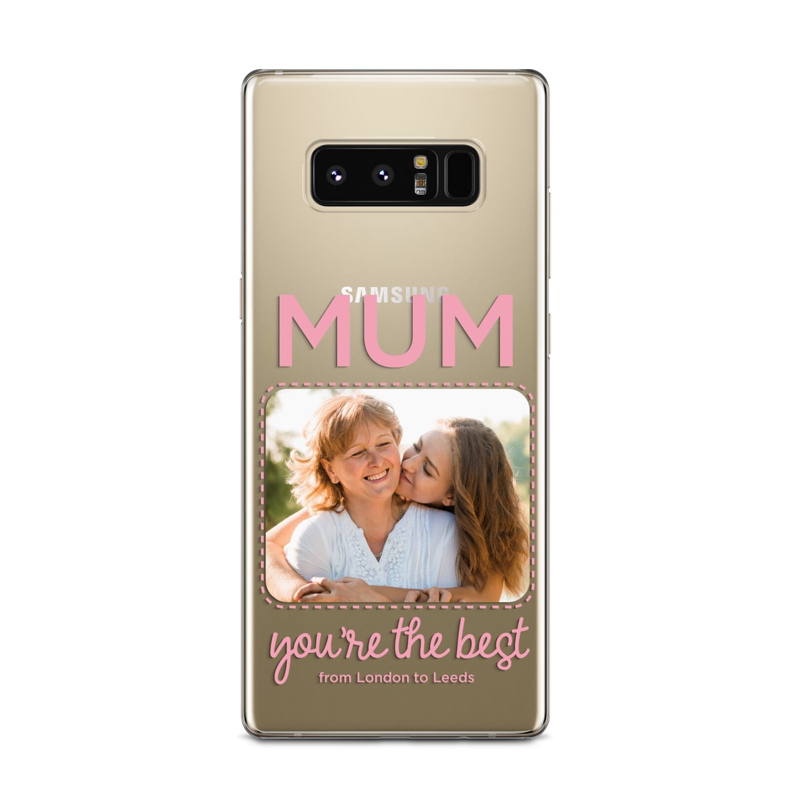 Long Distance Mothers Day Photo Samsung Galaxy Note 8 Case