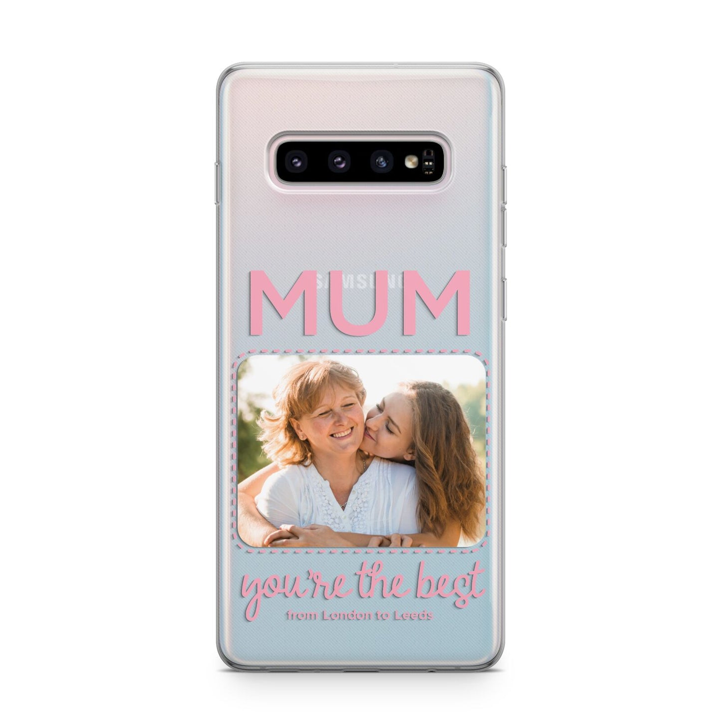 Long Distance Mothers Day Photo Samsung Galaxy S10 Plus Case